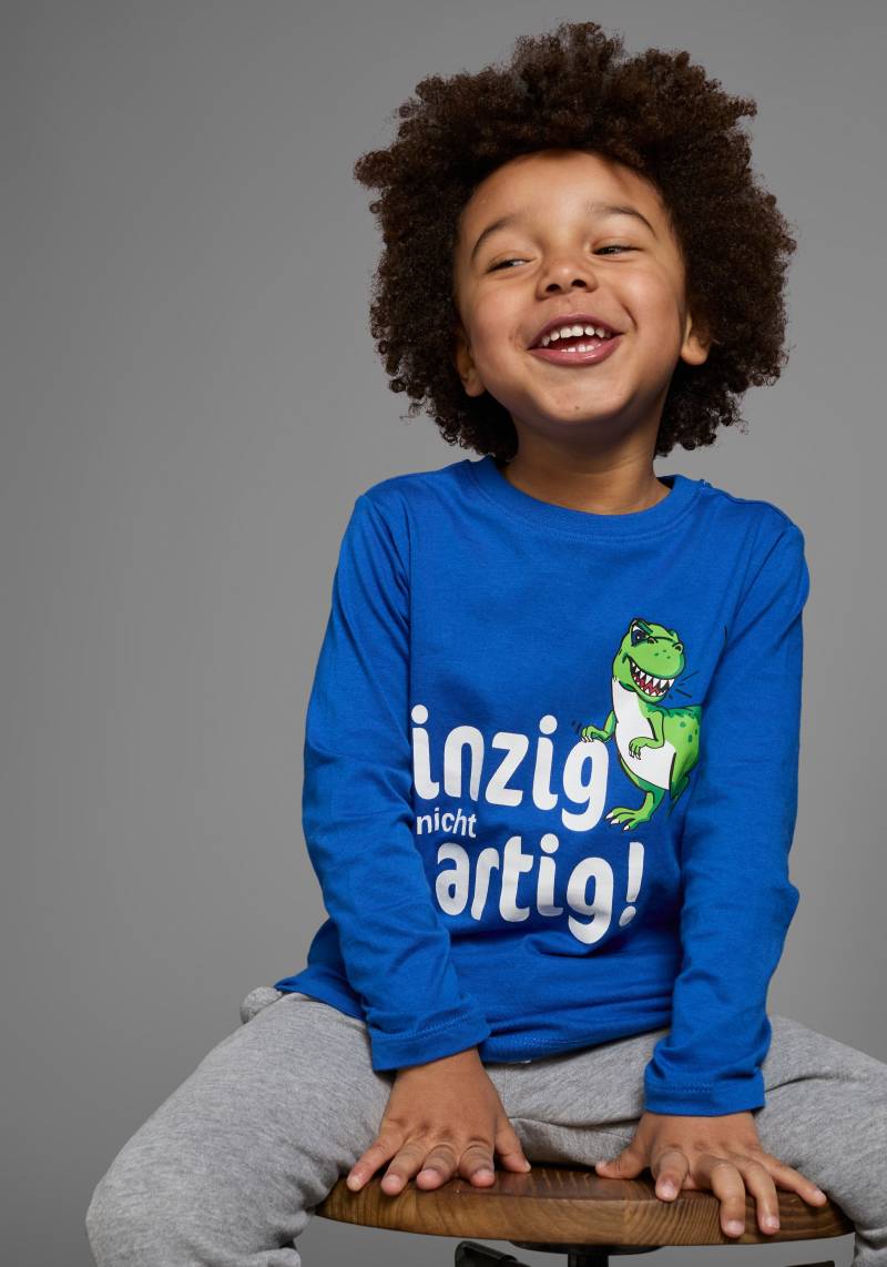 KIDSWORLD Langarmshirt »EINZIG NICHT ARTG!« von KIDSWORLD