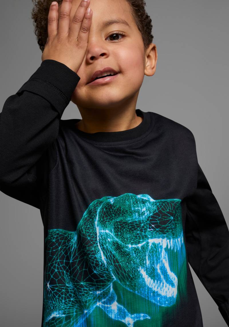 KIDSWORLD Langarmshirt »GREEN DINO« von KIDSWORLD