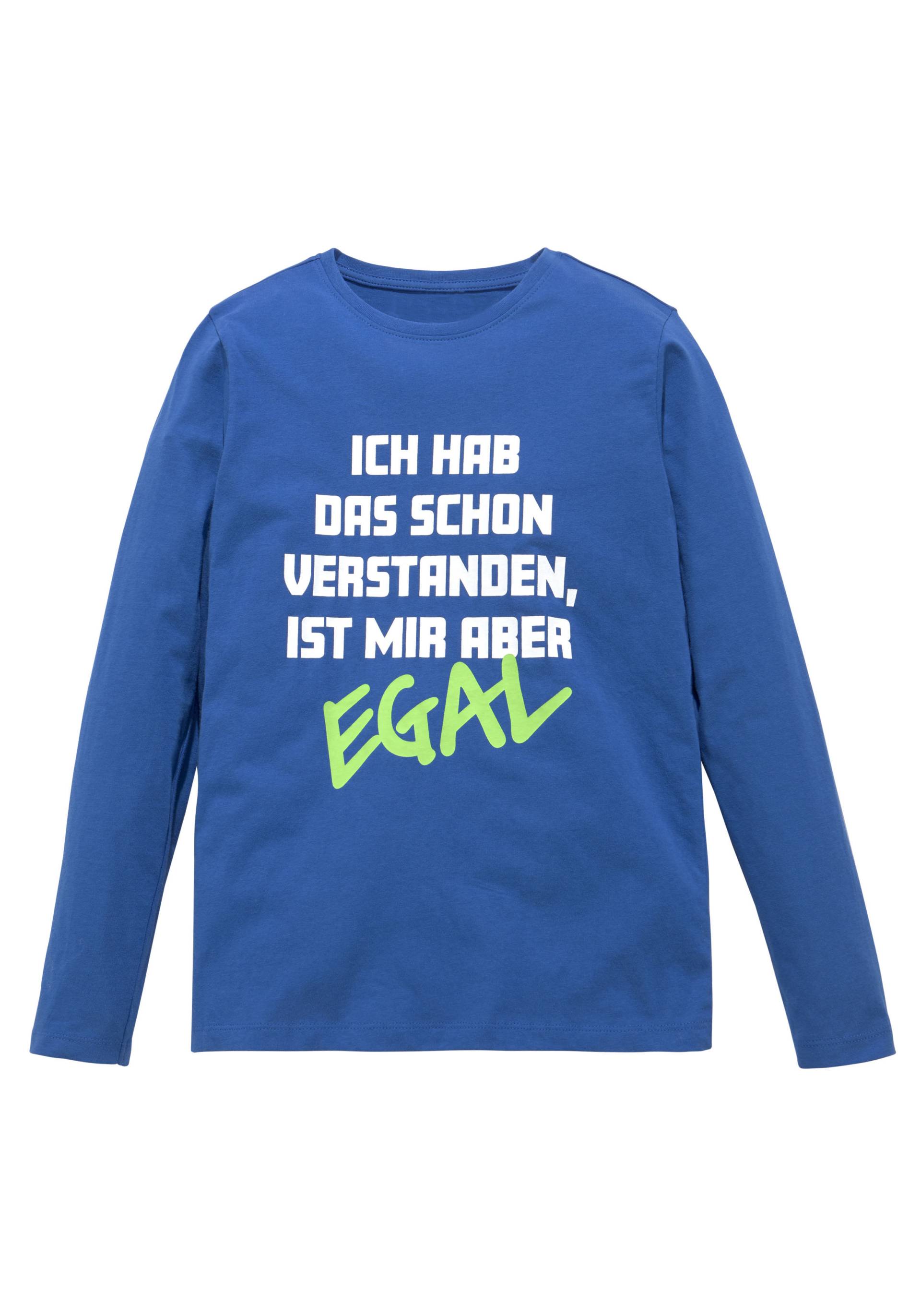 KIDSWORLD Langarmshirt »ICH HAB DAS SCHON VERSTANDEN.....« von KIDSWORLD