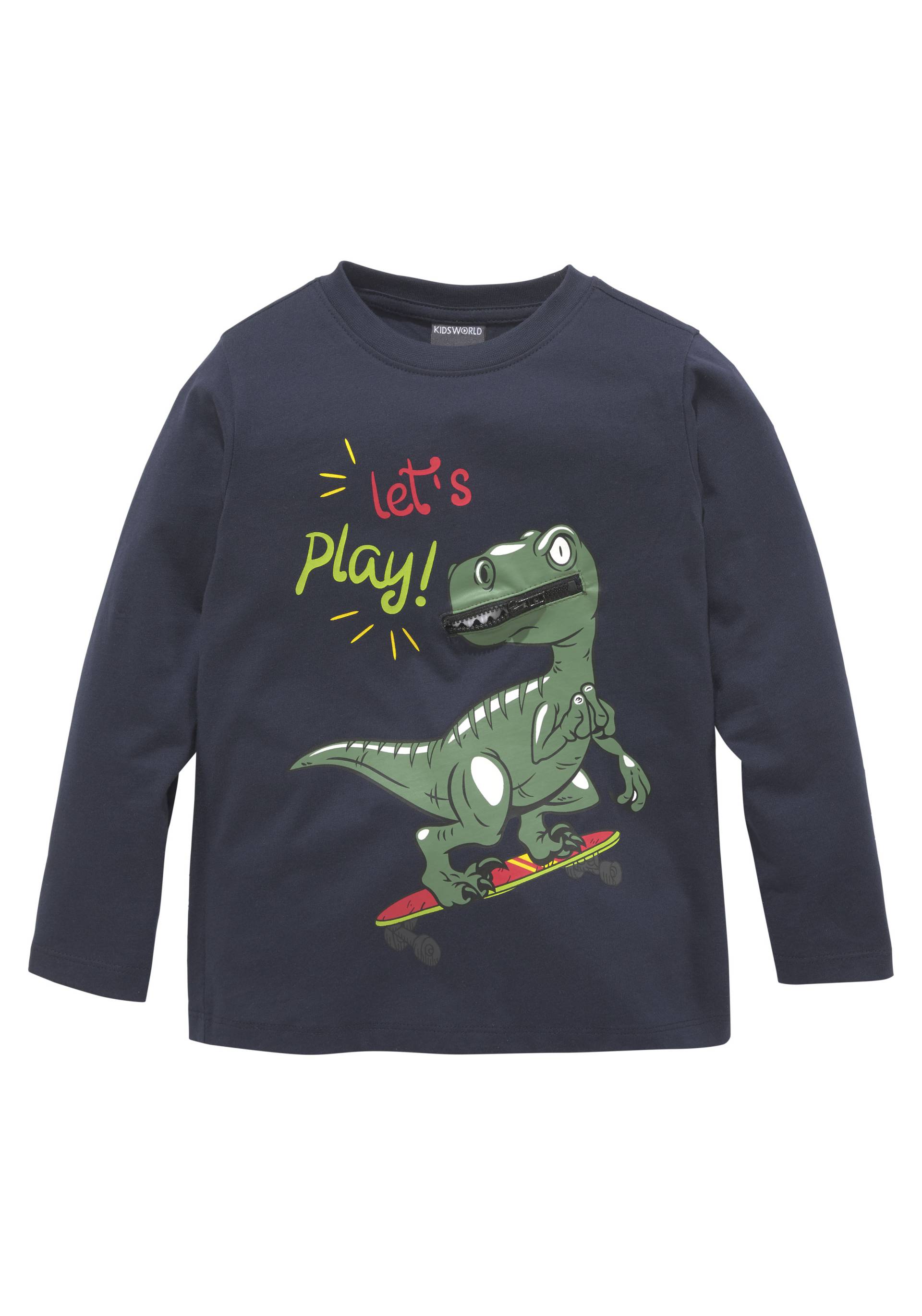 KIDSWORLD Langarmshirt »LET´S PLAY« von KIDSWORLD