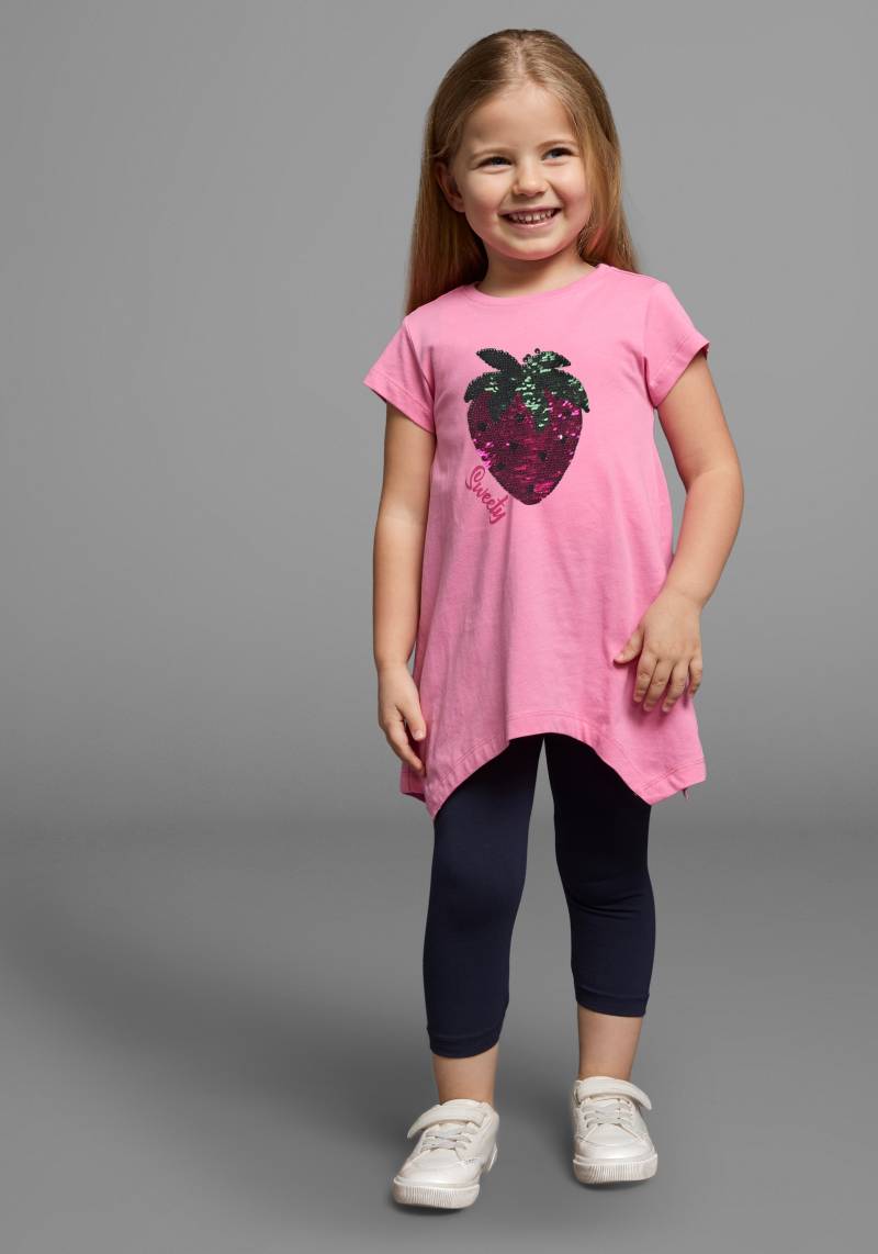 KIDSWORLD Shirt & Leggings »2tlg. Set T-Shirt + Leggings mit Wendepailletten«, in 2 Farbvarianten zu tragen von KIDSWORLD