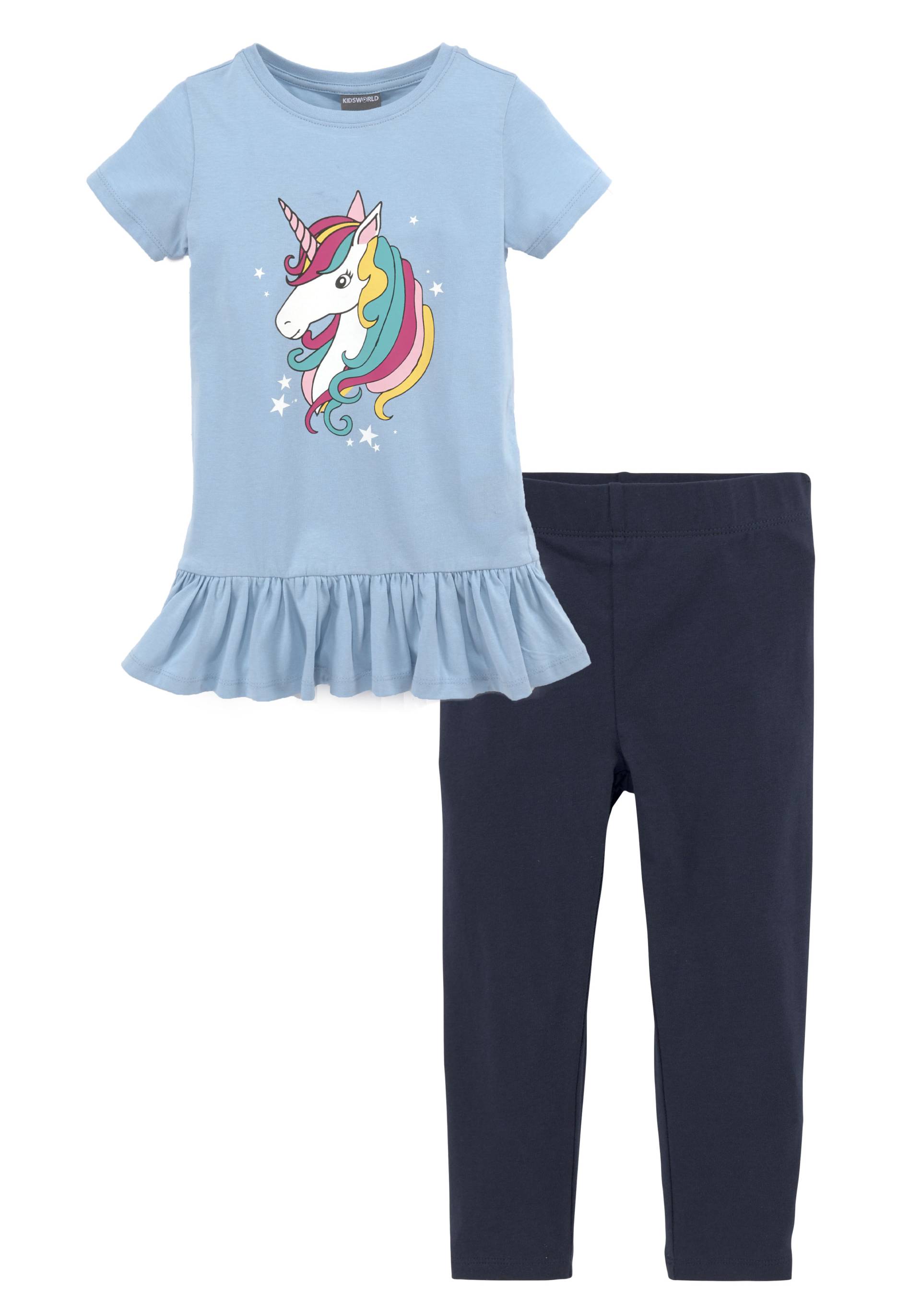 KIDSWORLD Shirt & Leggings »EINHORN«, (Set, 2 tlg.) von KIDSWORLD