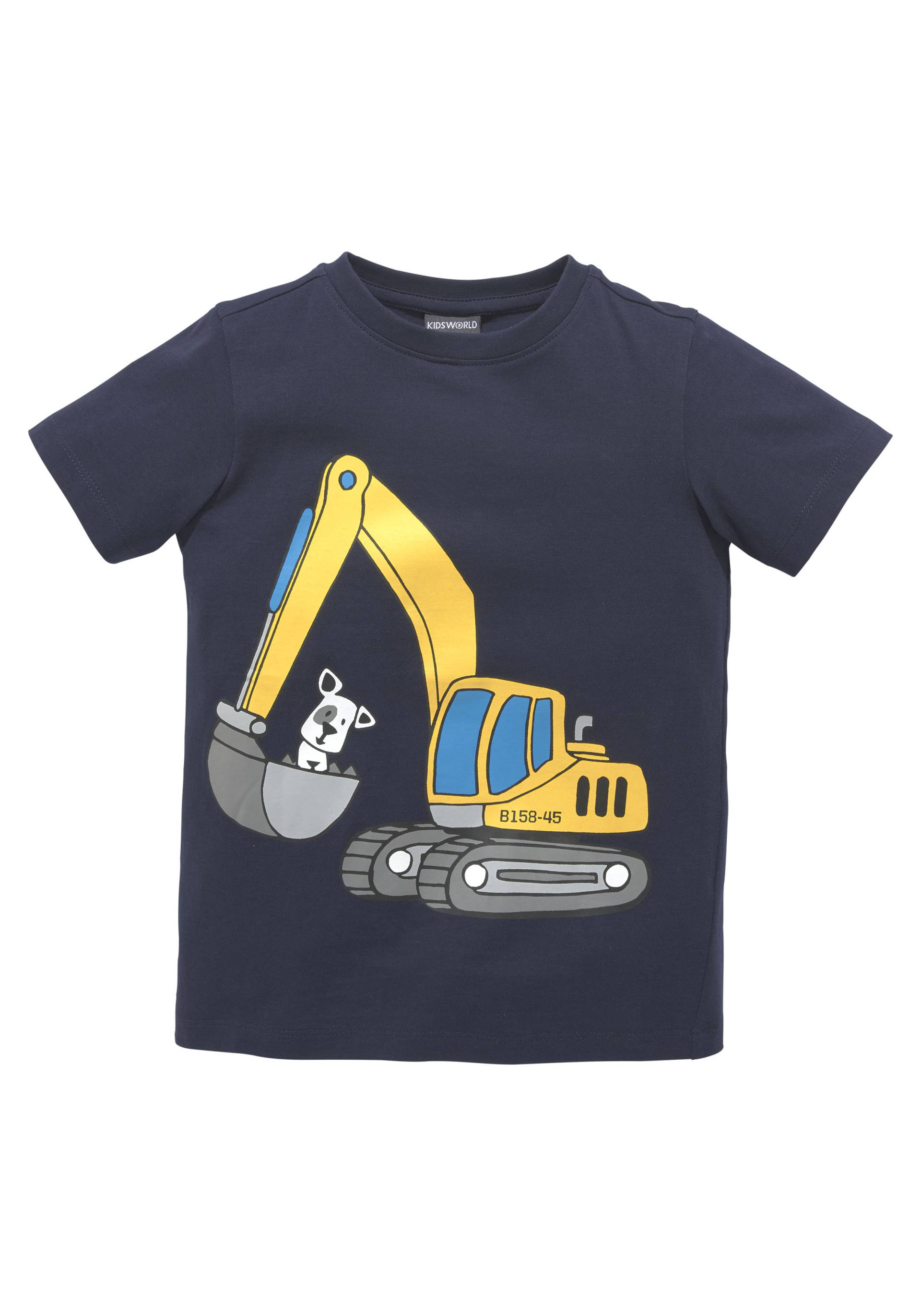 KIDSWORLD T-Shirt, mit Bagger von KIDSWORLD