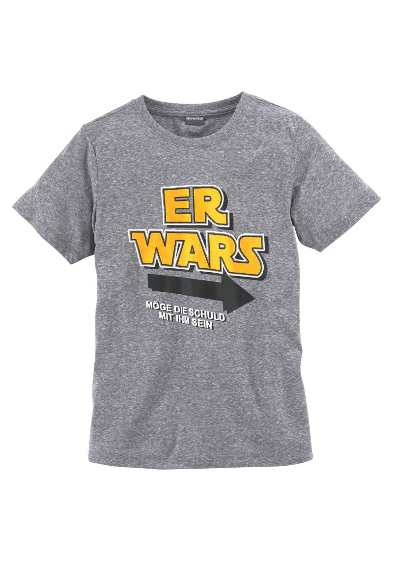 KIDSWORLD T-Shirt »ER WARS« von KIDSWORLD