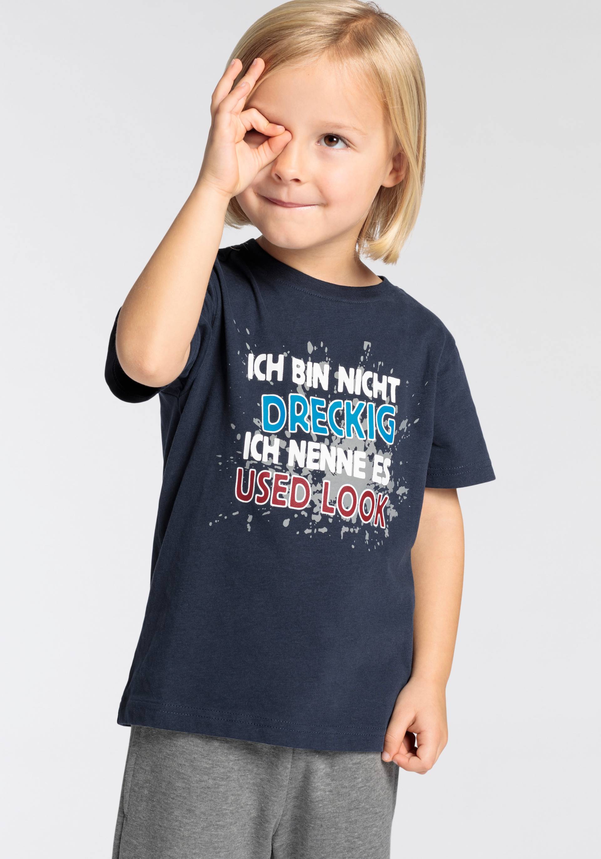 KIDSWORLD T-Shirt »ICH BIN NICHT DRECKIG« von KIDSWORLD