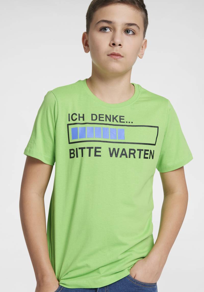KIDSWORLD T-Shirt »ICH DENKE...BITTE WARTEN« von KIDSWORLD