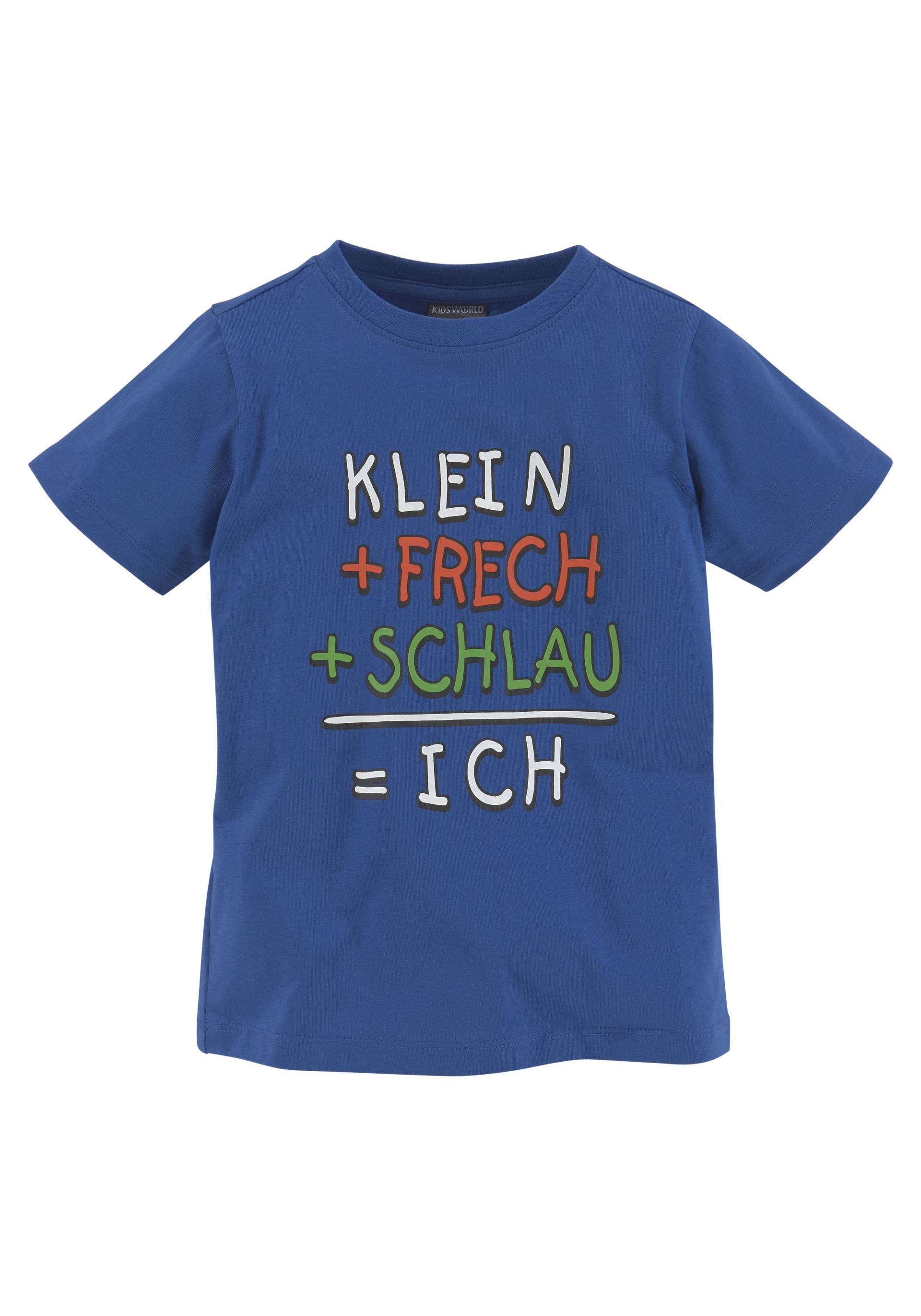 KIDSWORLD T-Shirt »KLEIN+FRECH+SCHLAU...« von KIDSWORLD