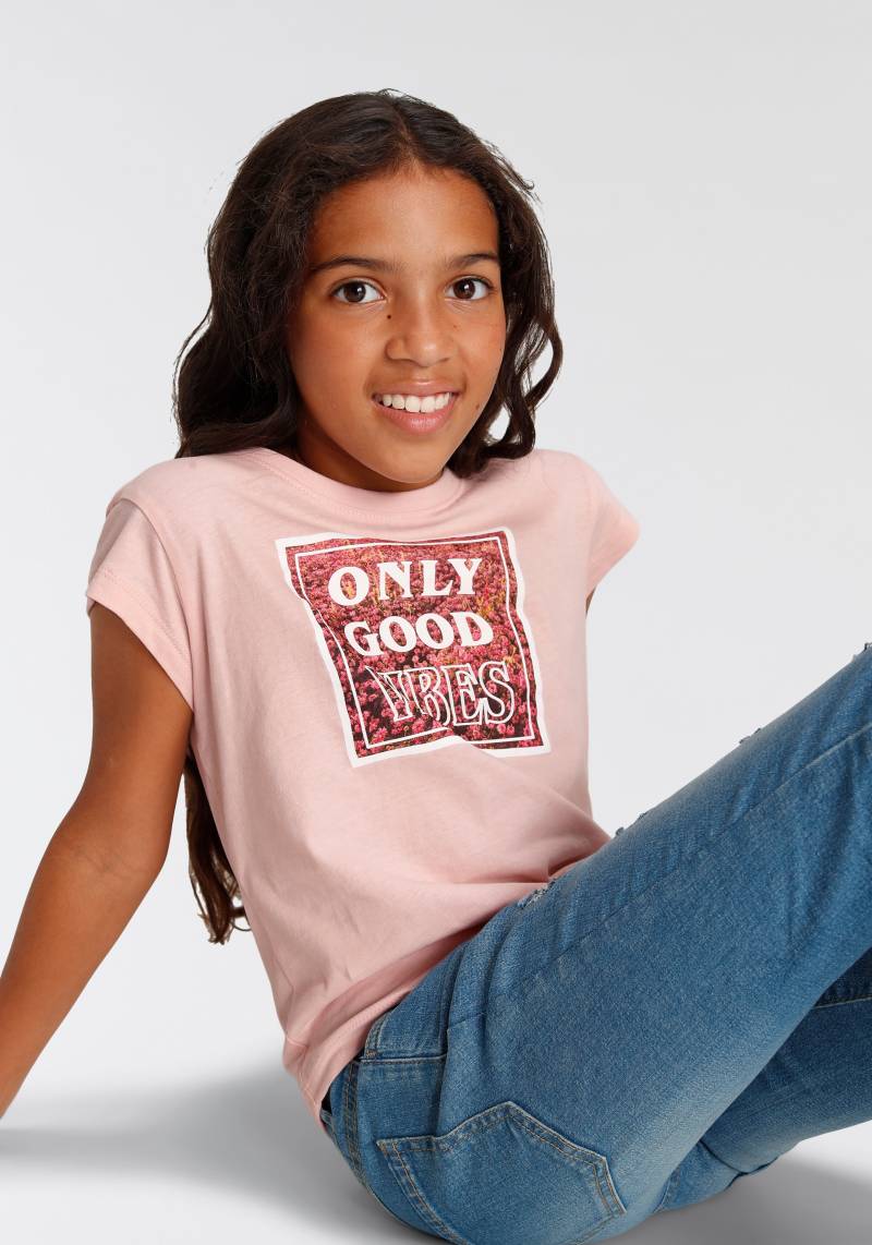 KIDSWORLD T-Shirt »ONLY GOOD VIBES« von KIDSWORLD