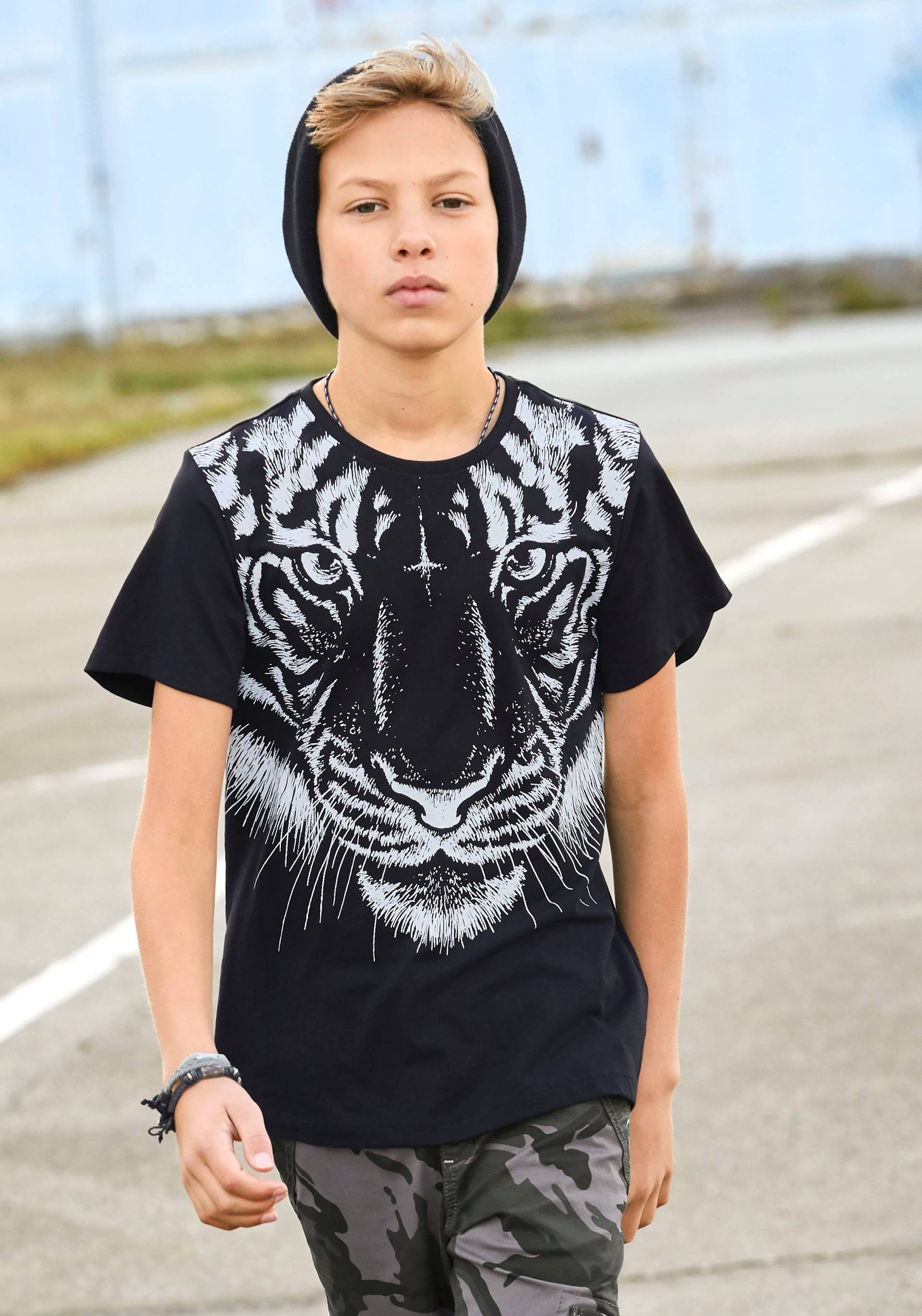 KIDSWORLD T-Shirt »WHITE TIGER« von KIDSWORLD