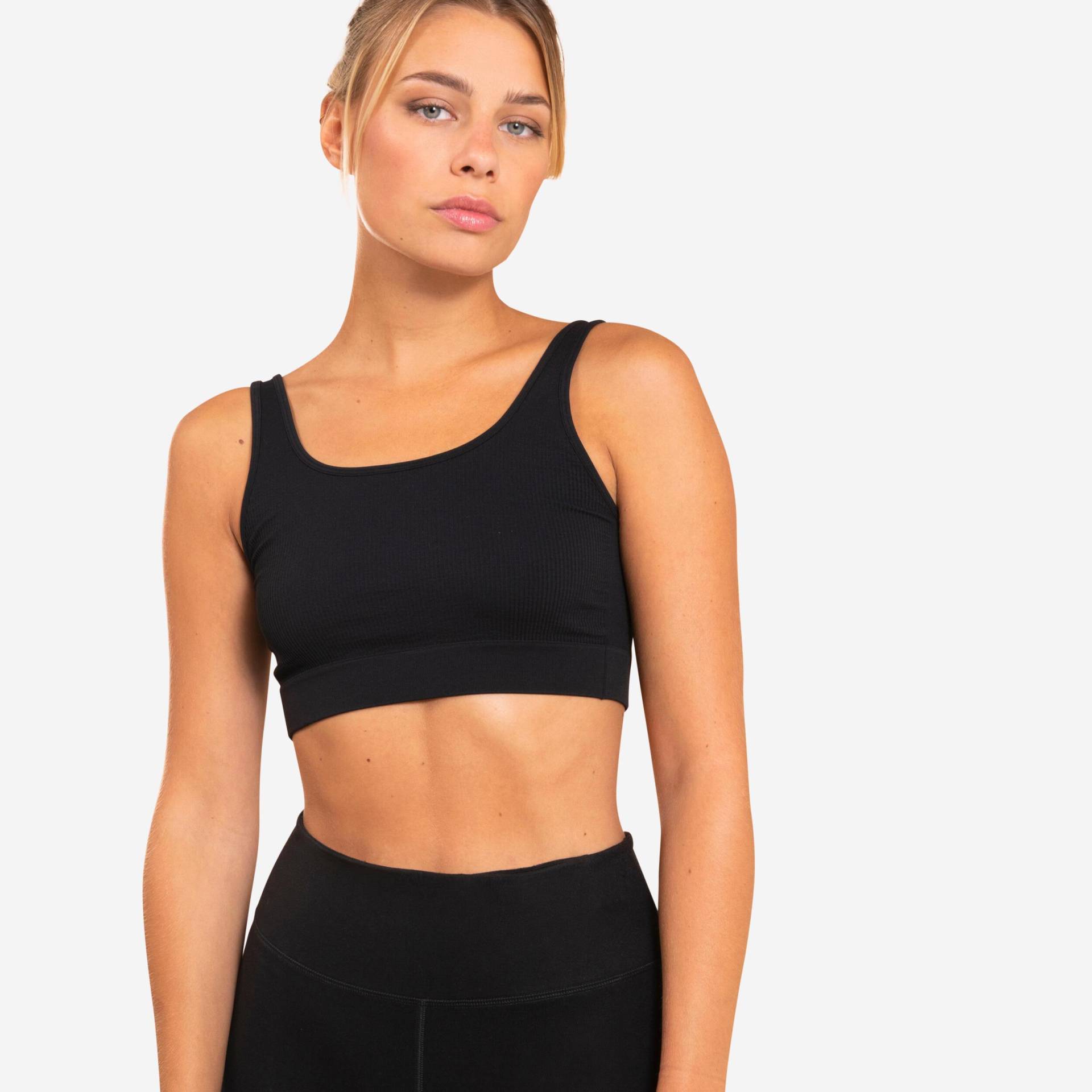 Sport-bh - Soft Damen Schwarz Leicht M von KIMJALY