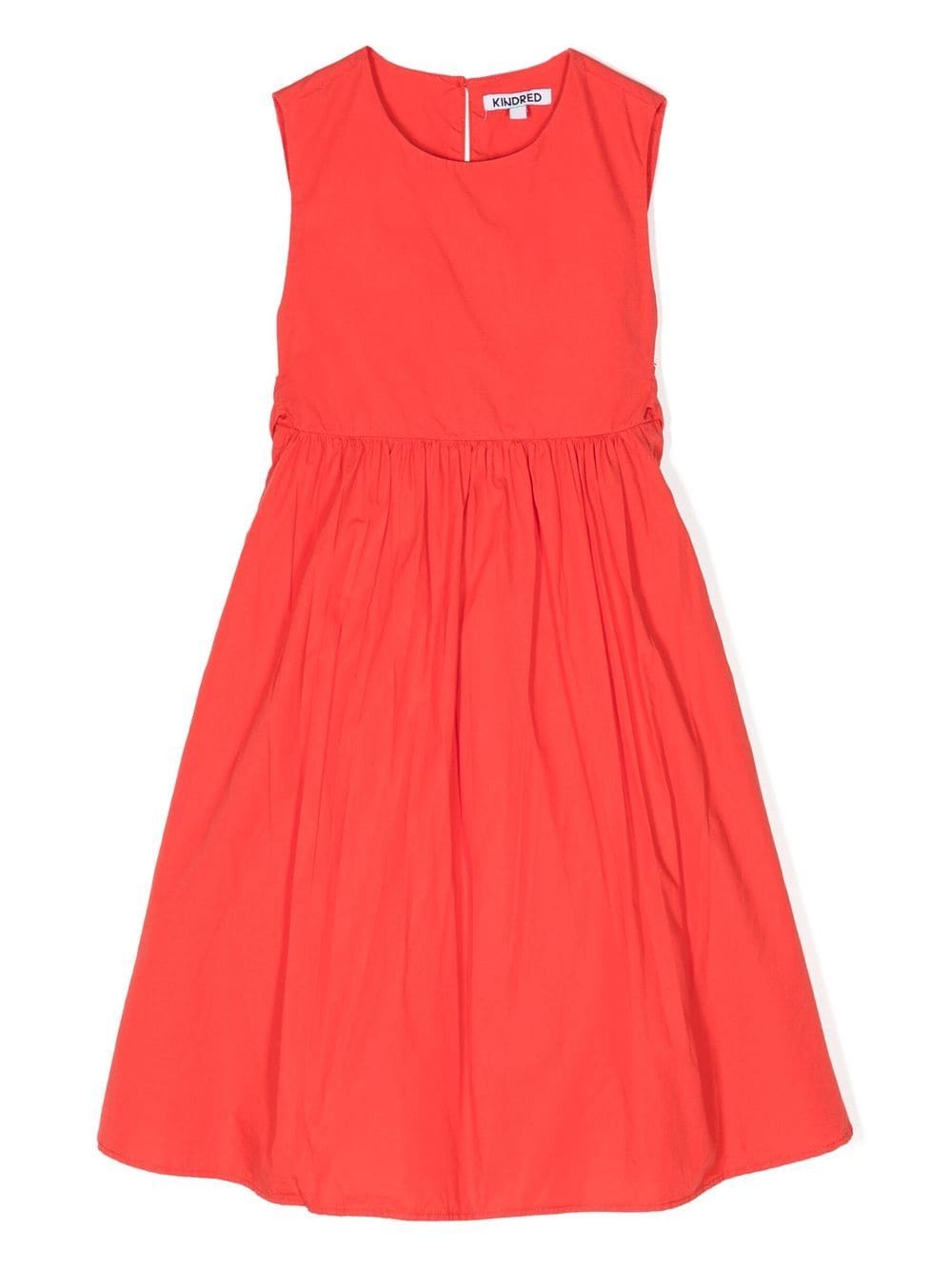 KINDRED bow-detail organic-cotton dress - Orange von KINDRED