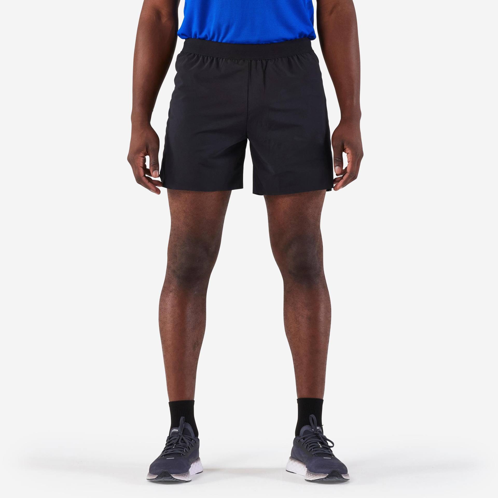 Laufshorts Leicht Kiprun Light Herren Schwarz Herren Schwarz L von KIPRUN