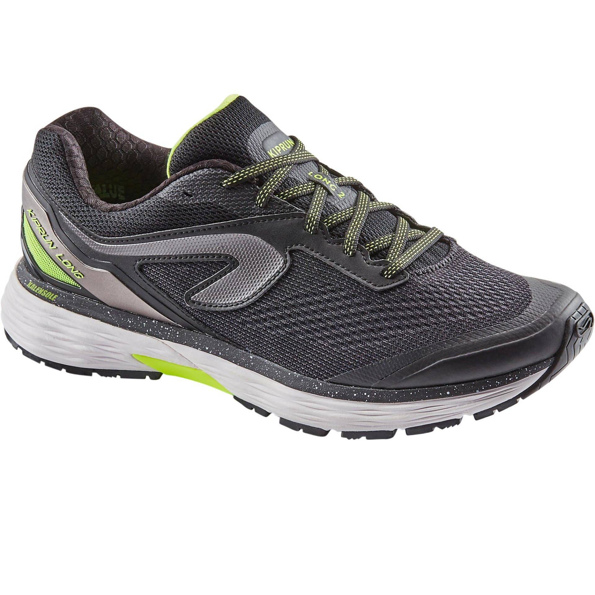 Schuhe - Long 2 Herren Schwarz 47 von KIPRUN