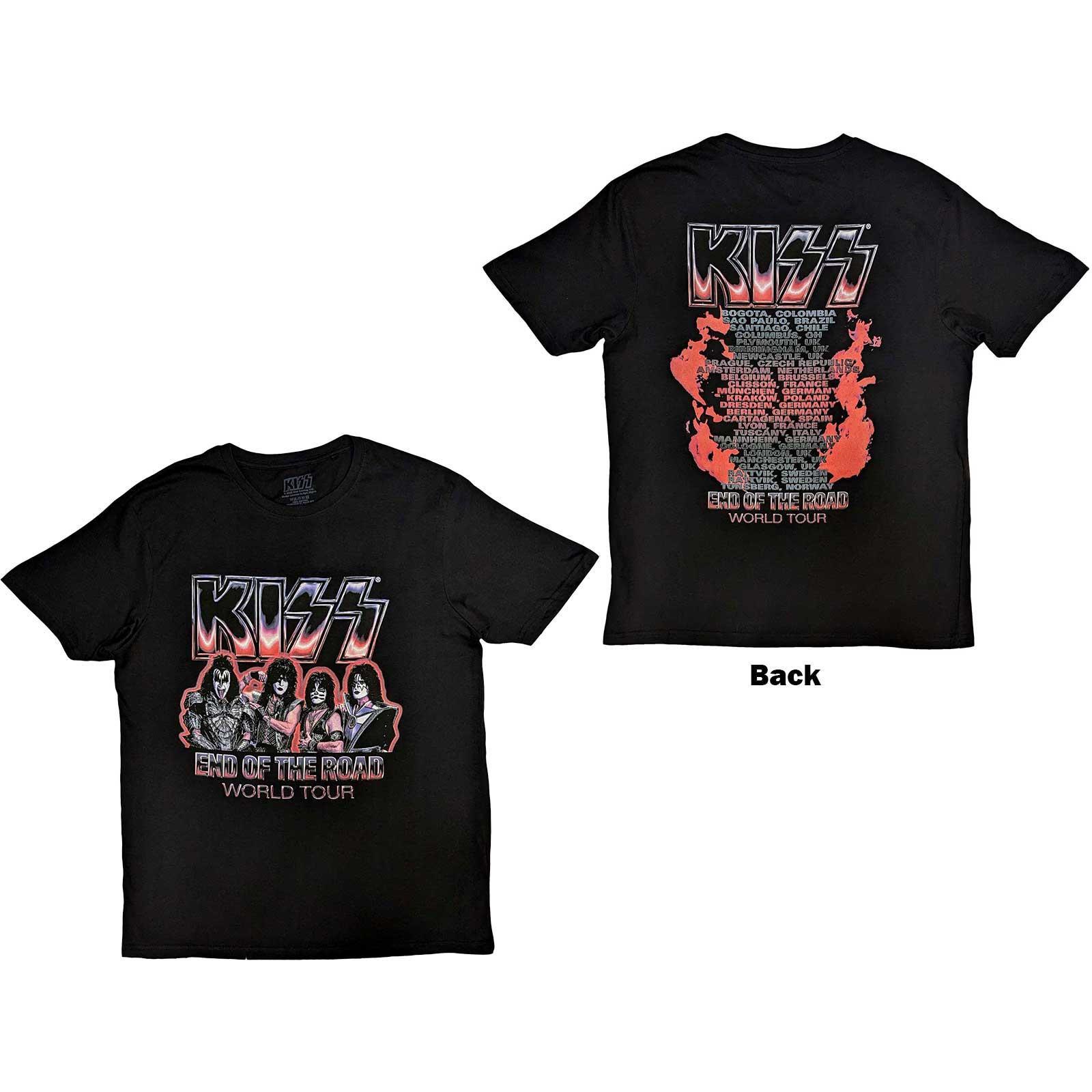 End Of The Road Tour Tshirt Damen Schwarz M von KISS