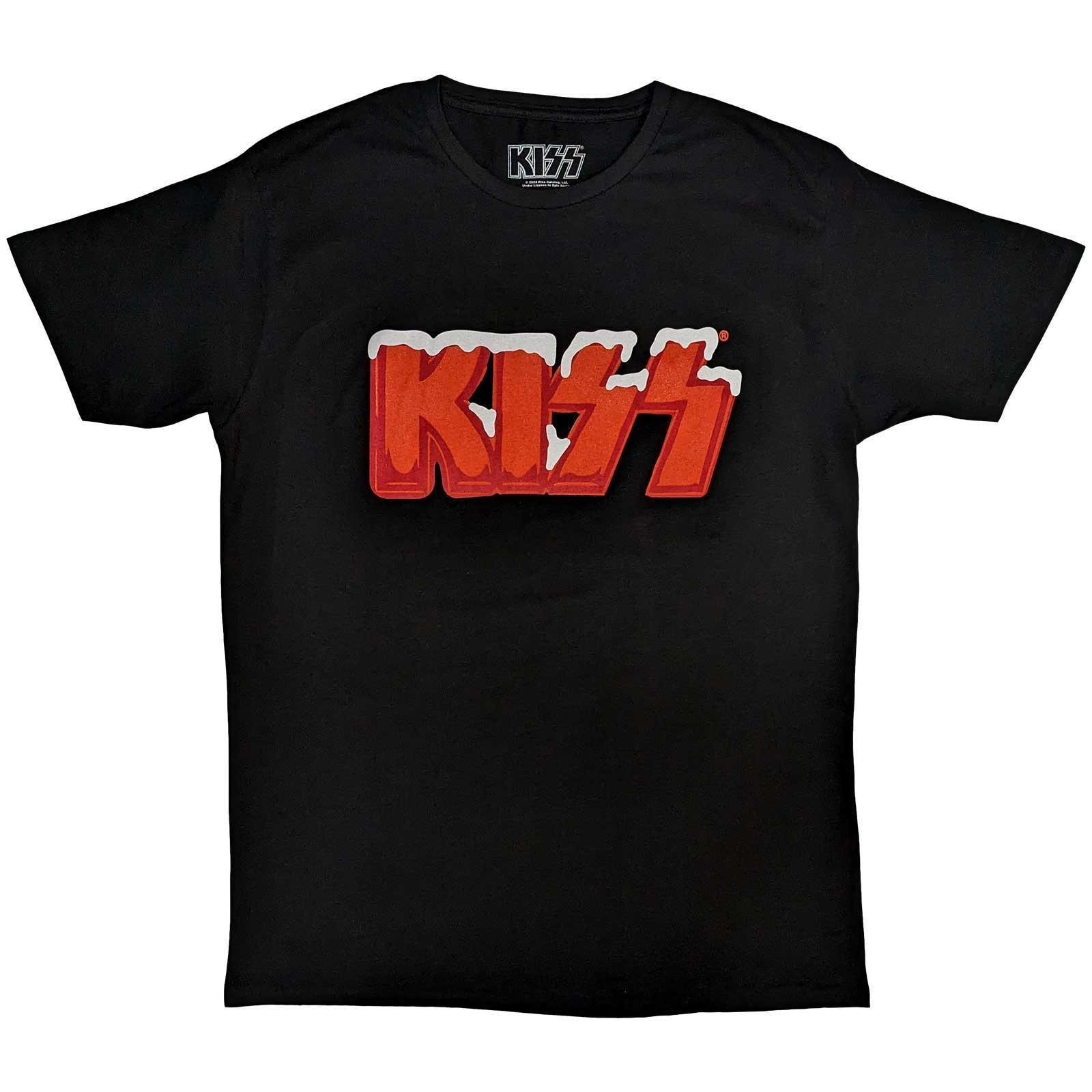 Holiday Tshirt Damen Schwarz XL von KISS