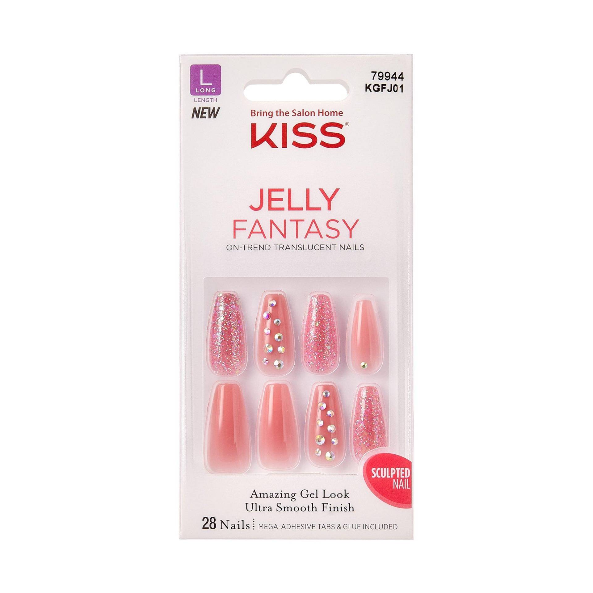 Ks Gel Fantasy Jelly Nails Damen rosa von KISS