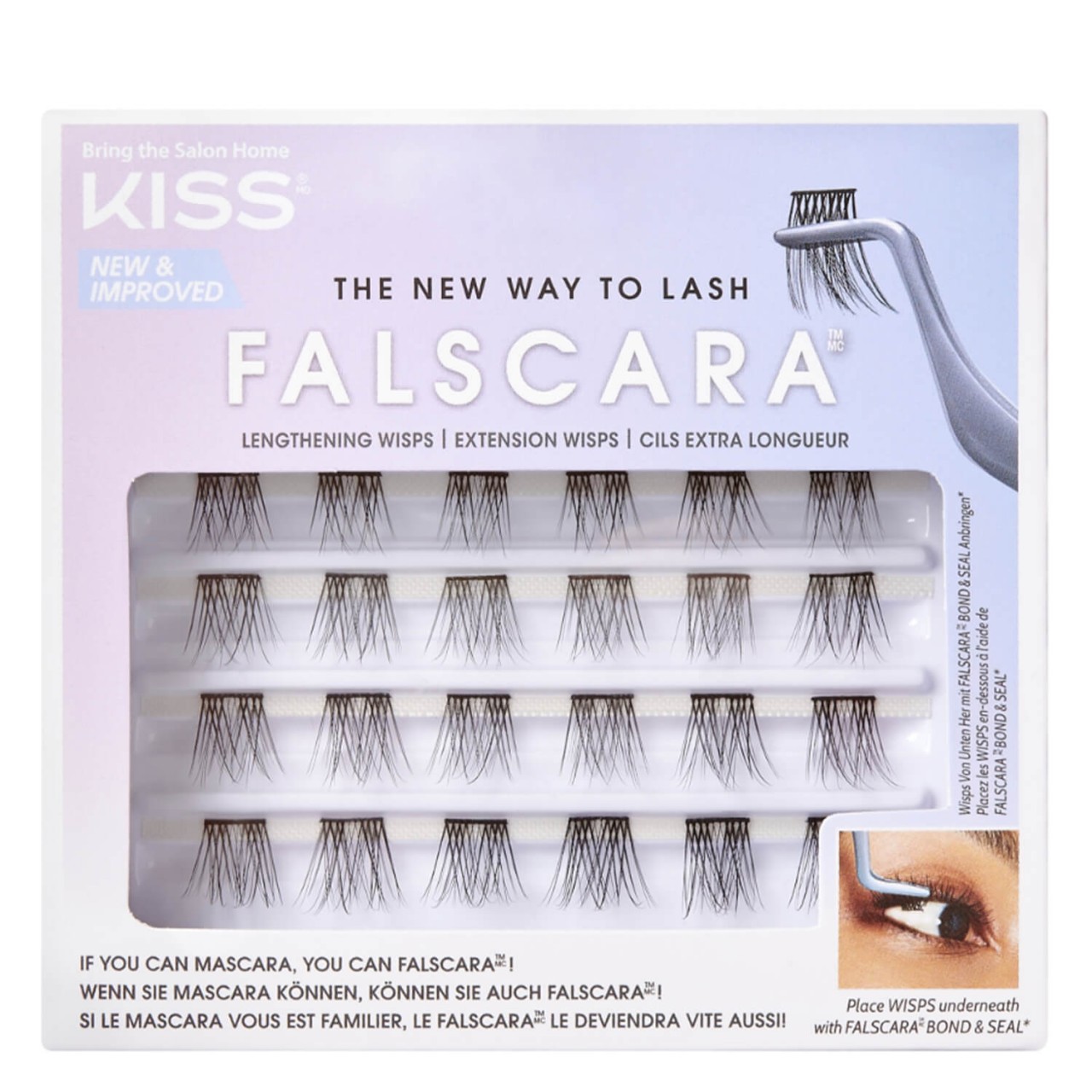 KISS Lashes - Falscara Eyelash Wisp Multi 01 KISS Lashes - Falscara Eyelash Wisp Multi 01 von KISS