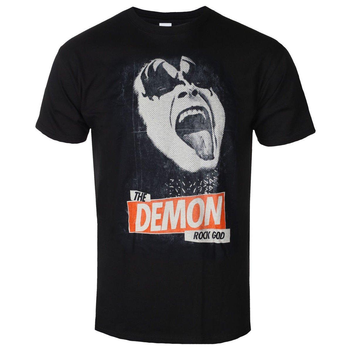 The Demon Rock Tshirt Damen Schwarz L von KISS