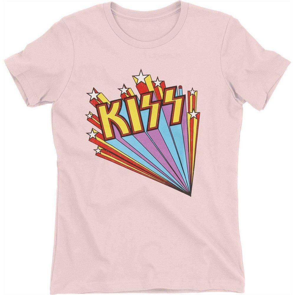 Tshirt Damen Pink L von KISS