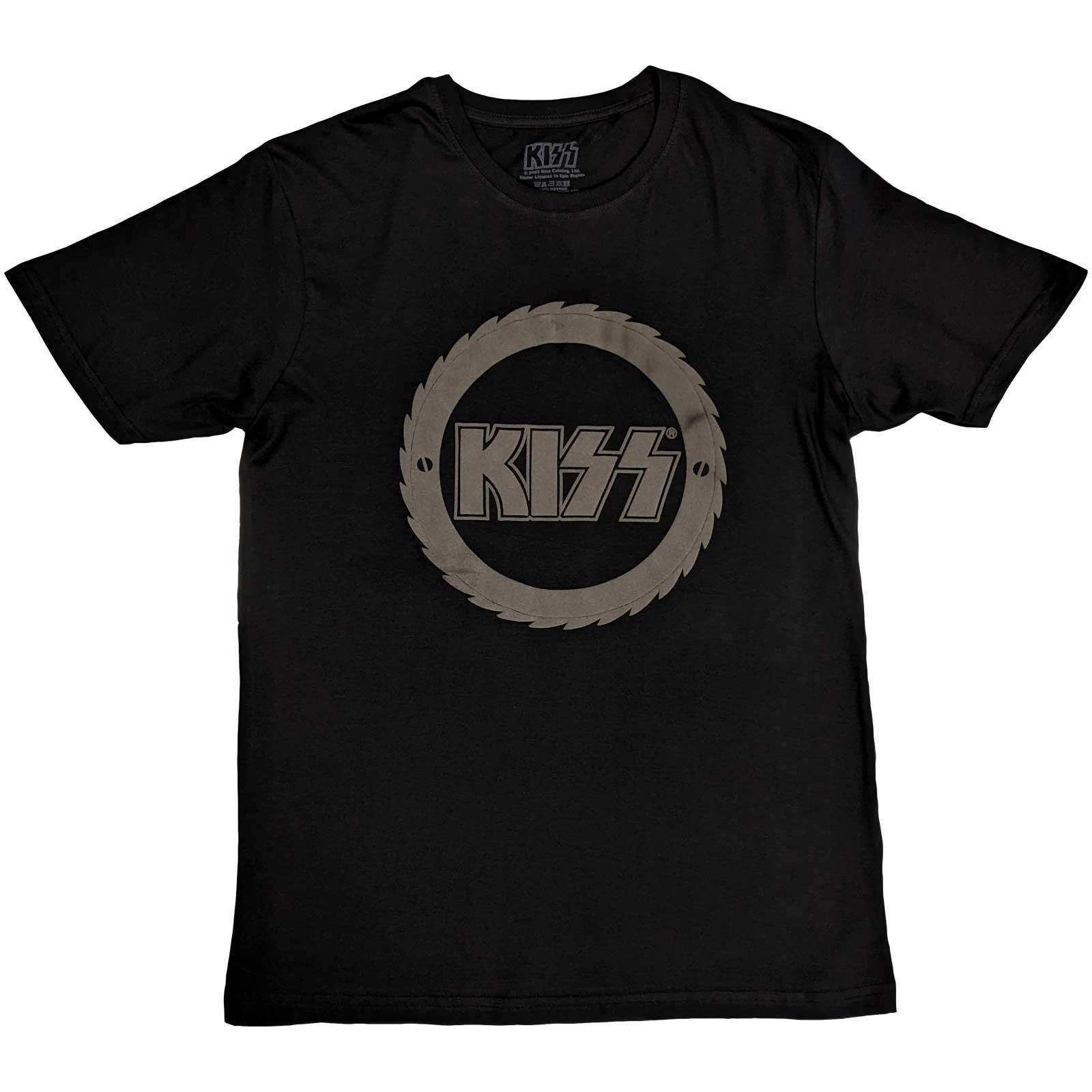 Tshirt Logo Damen Schwarz L von KISS