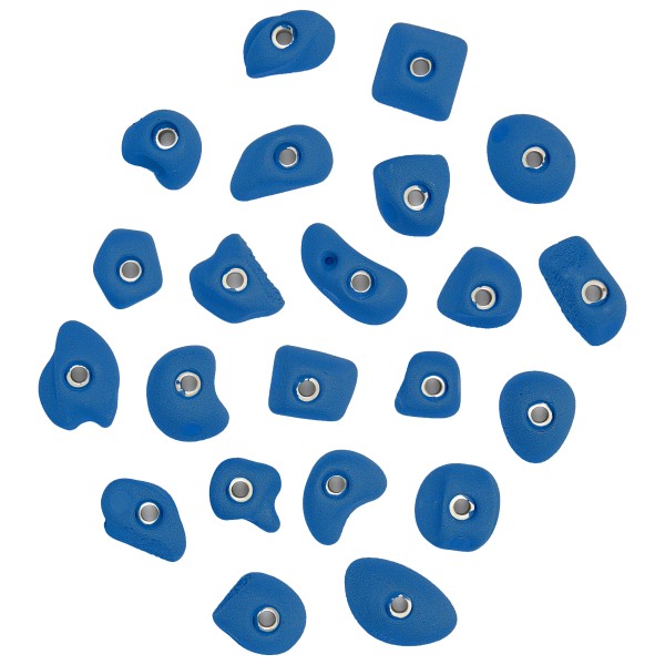 KMZ Holds - Set 3 - 22er Set S Klettergriffset blau KMZ Holds - Set 3 - 22er Set S Klettergriffset blau von KMZ Holds