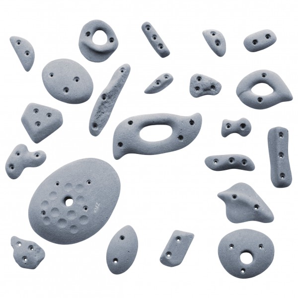 KMZ Holds - Spax 1 - 22er Spax-Set - Klettergriffe grau KMZ Holds - Spax 1 - 22er Spax-Set - Klettergriffe grau von KMZ Holds