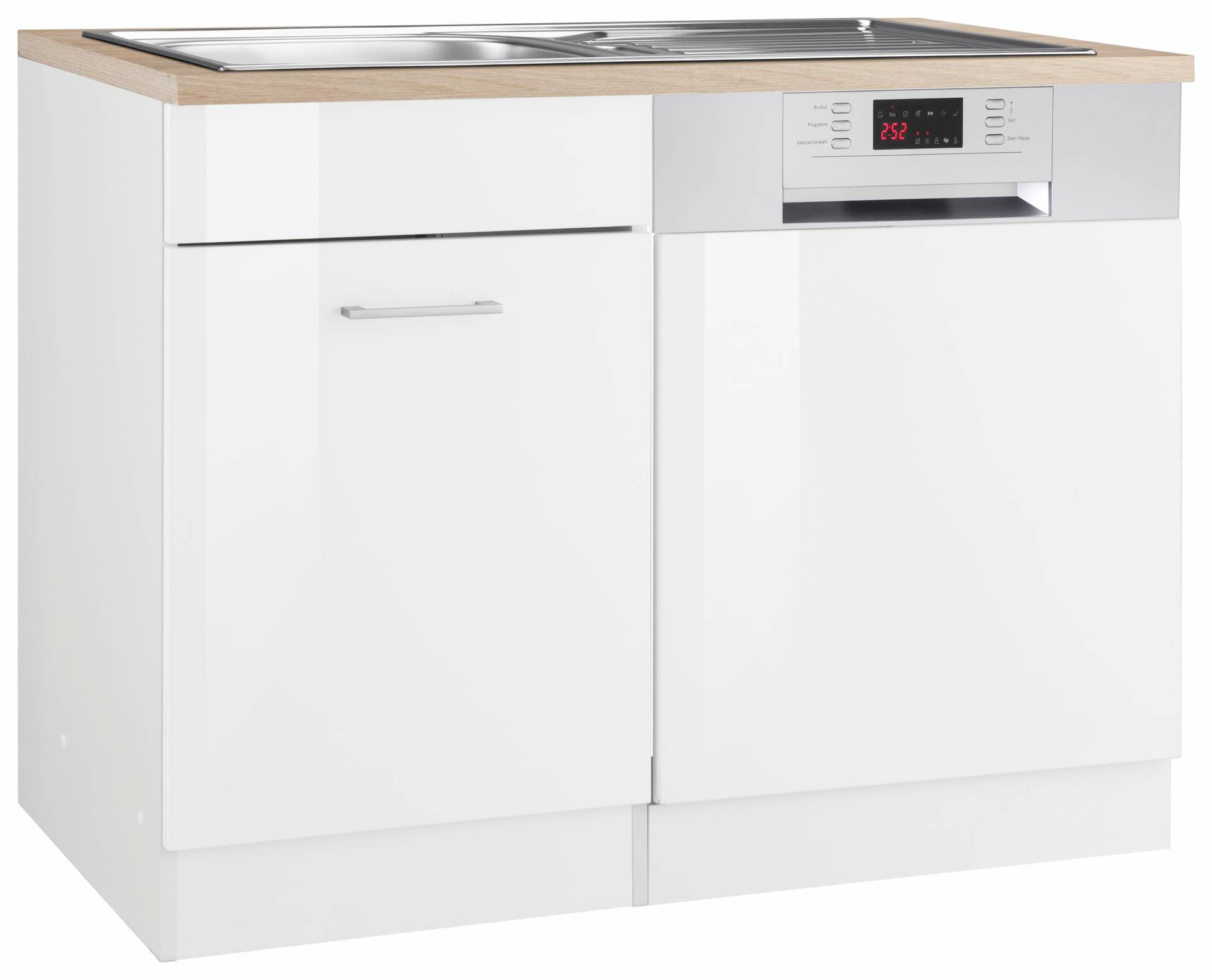 KOCHSTATION Spülenschrank »KS-Utah«, Breite 110 cm, mit Tür/Sockel für Geschirrspüler KOCHSTATION Spülenschrank »KS-Utah«, Breite 110 cm, mit Tür/Sockel für Geschirrspüler von KOCHSTATION