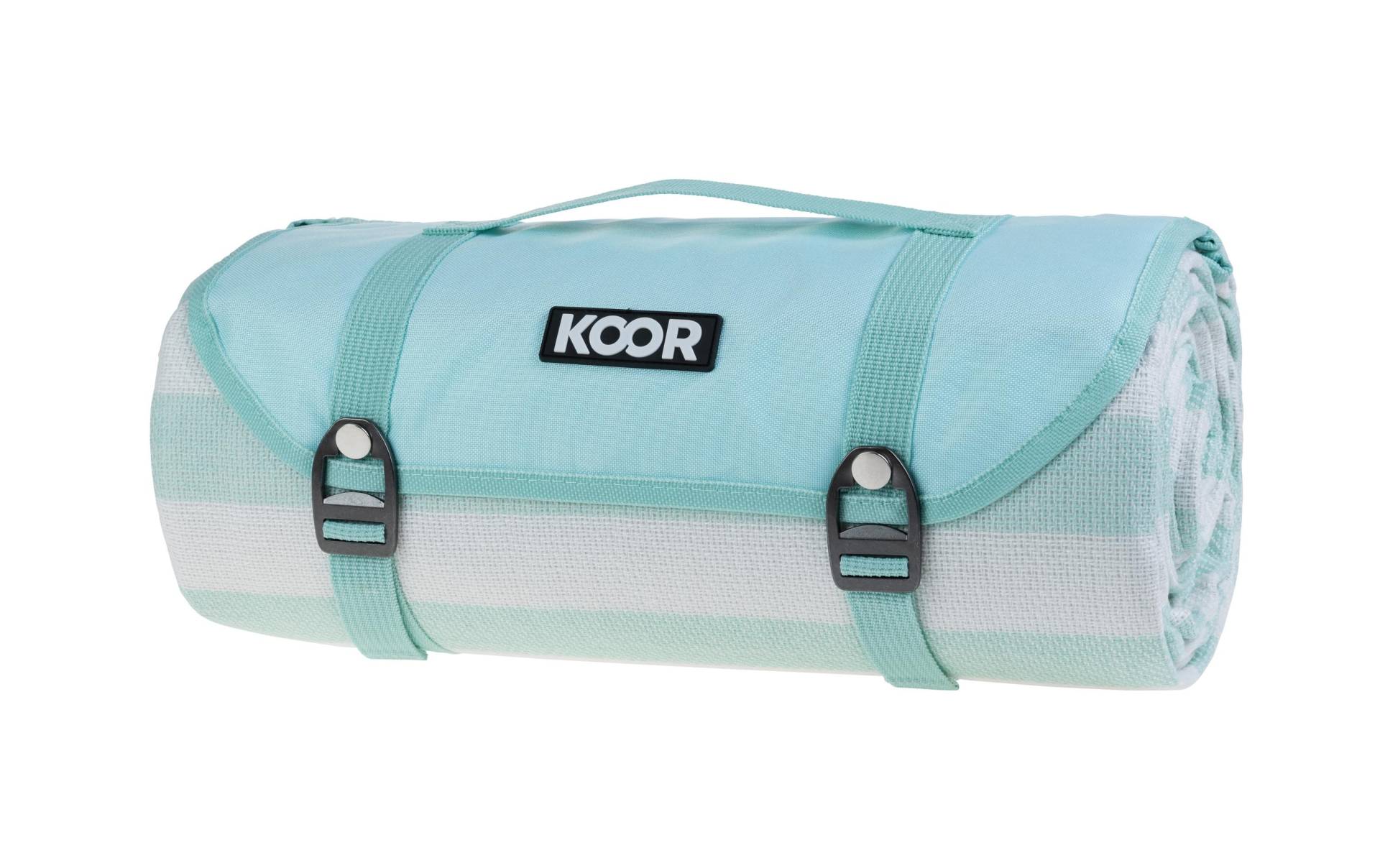 KOOR Picknickdecke »Stripes mint 200« von KOOR