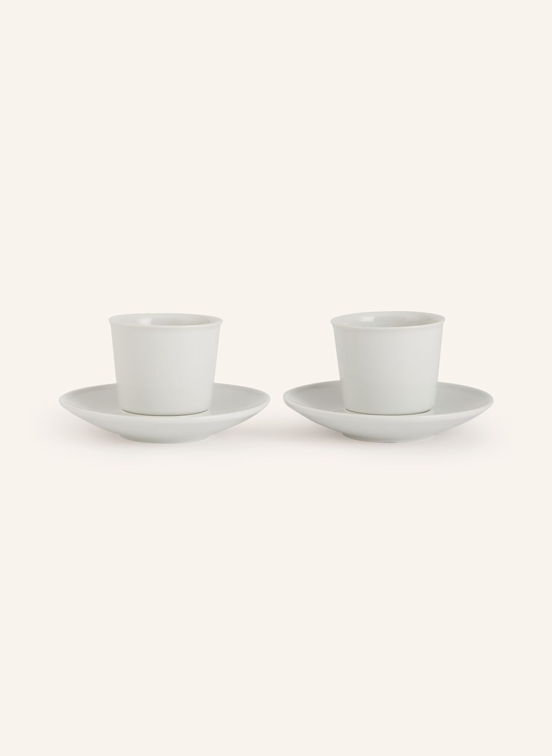 Kpm 2er-Set Espressotassen Flugzeugtasse Mit Untertassen weiss Kpm 2er-Set Espressotassen Flugzeugtasse Mit Untertassen weiss von KPM