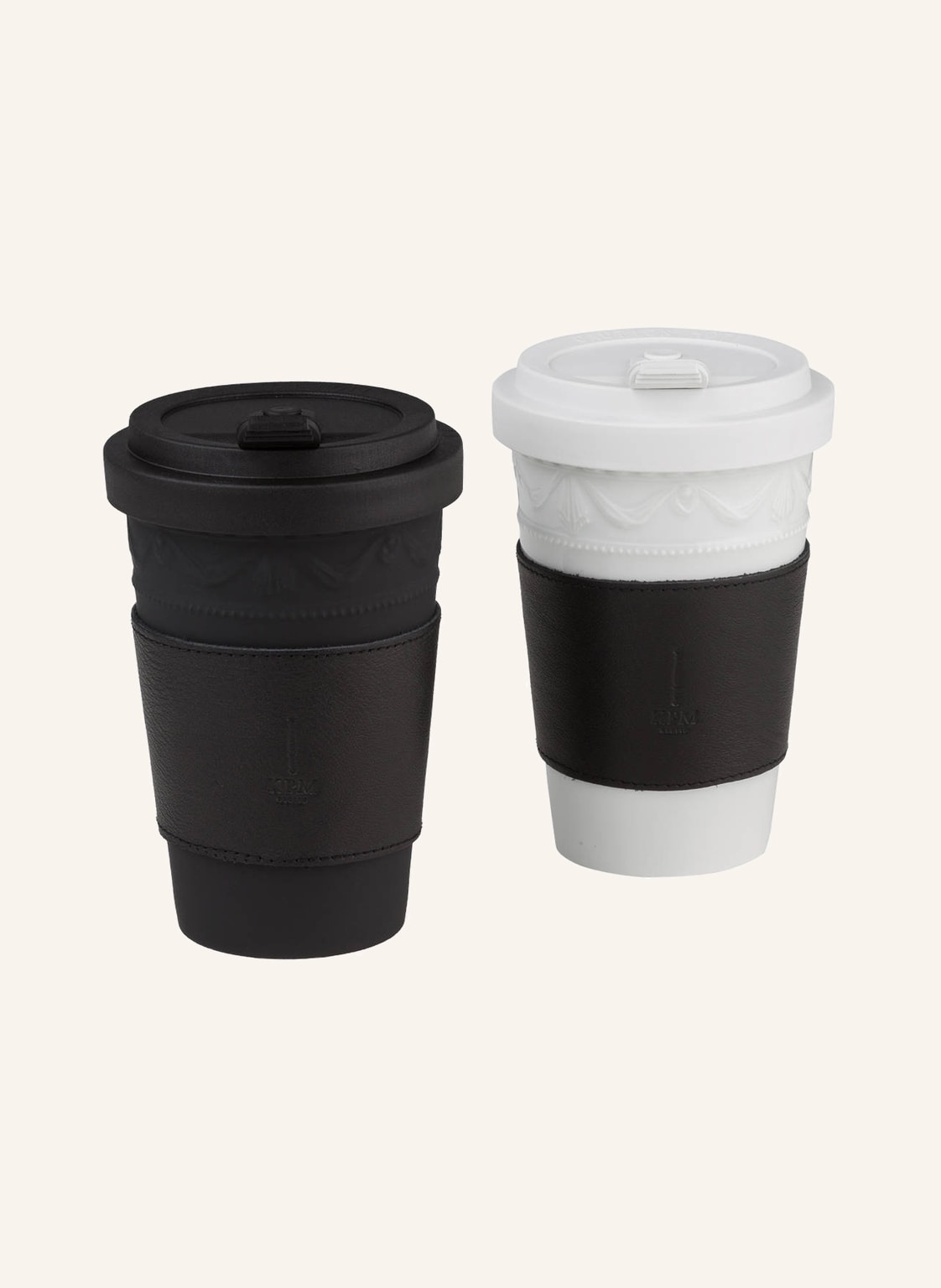 Kpm 2er-Set To-Go-Becher weiss Kpm 2er-Set To-Go-Becher weiss von KPM