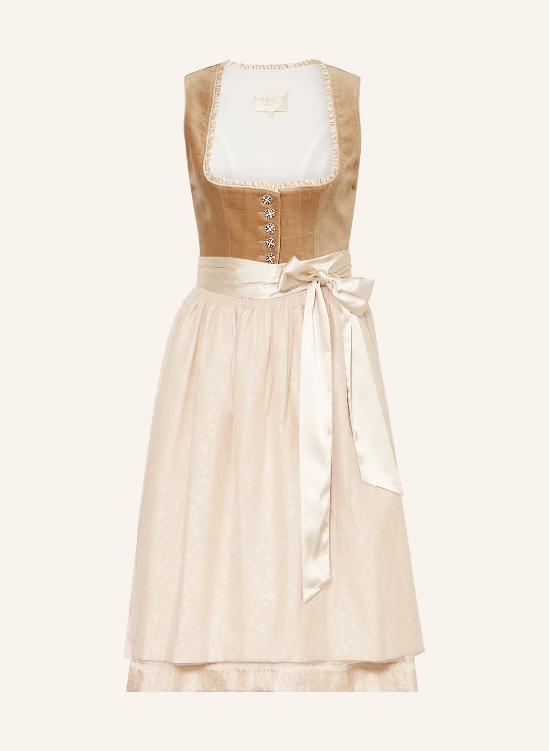 Krüger Dirndl beige von KRÜGER