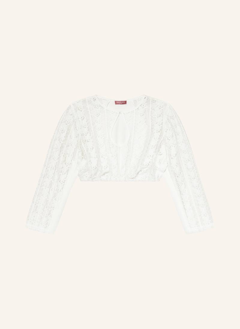 Krüger Dirndlbluse Coline Mit 3/4-Arm weiss von KRÜGER