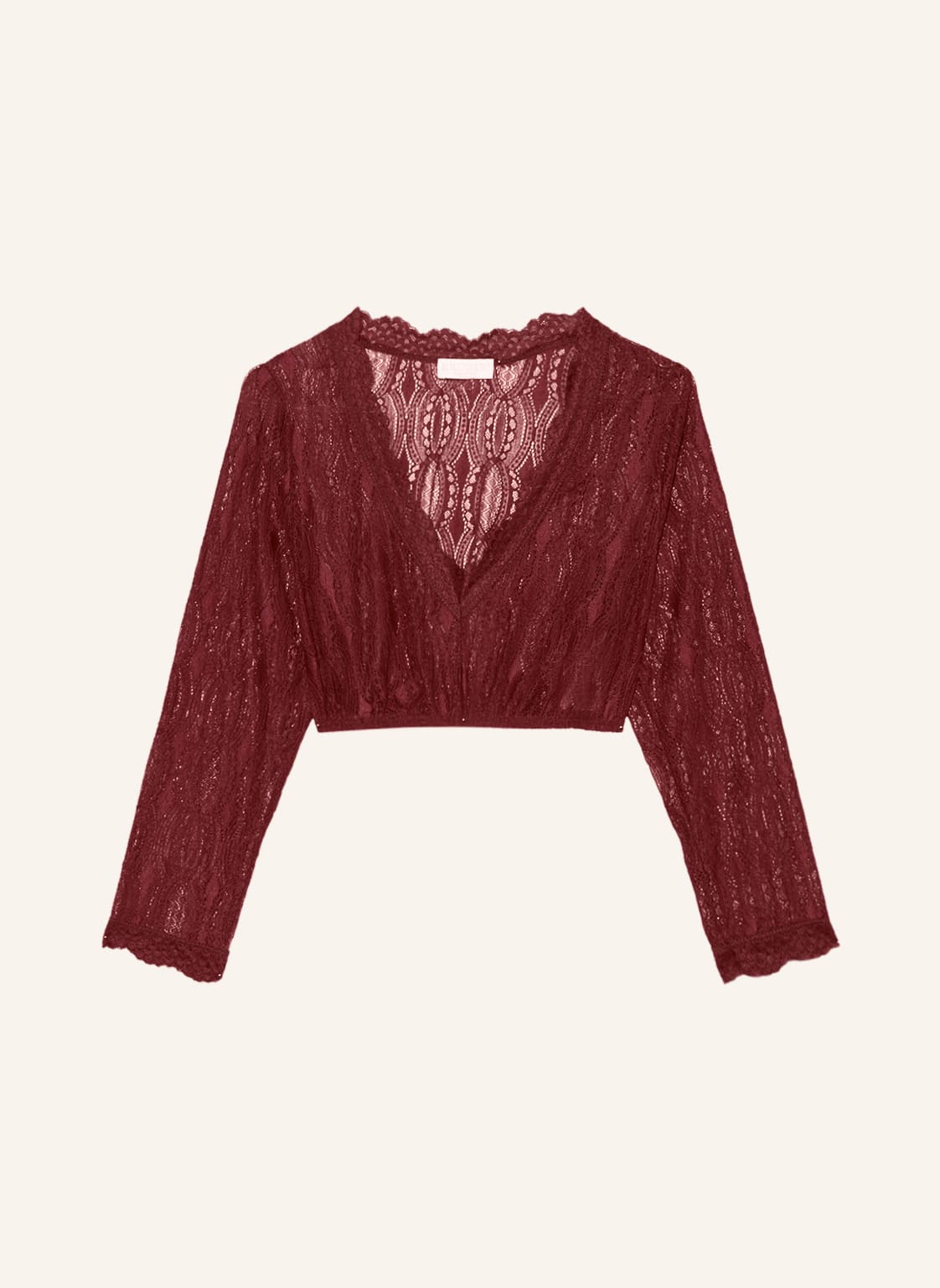 Krüger Dirndlbluse Hilke rot von KRÜGER