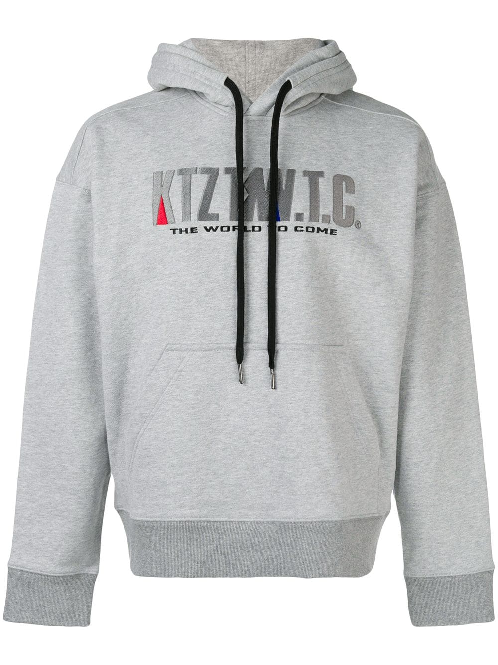 KTZ Mountain embroidered hoodie - Grey von KTZ