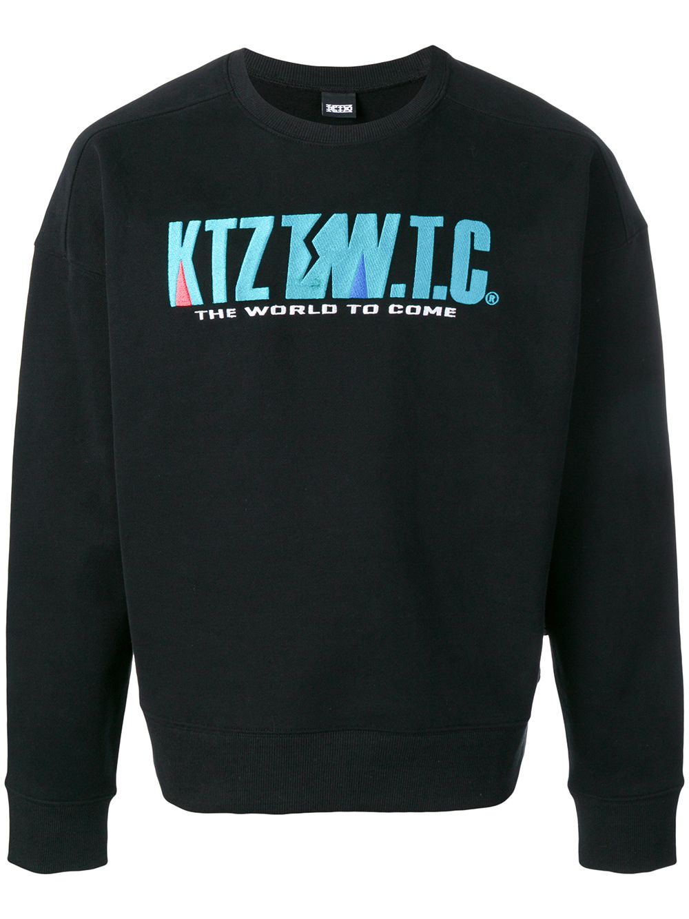 KTZ mountain letter embroidered sweatshirt - Black von KTZ