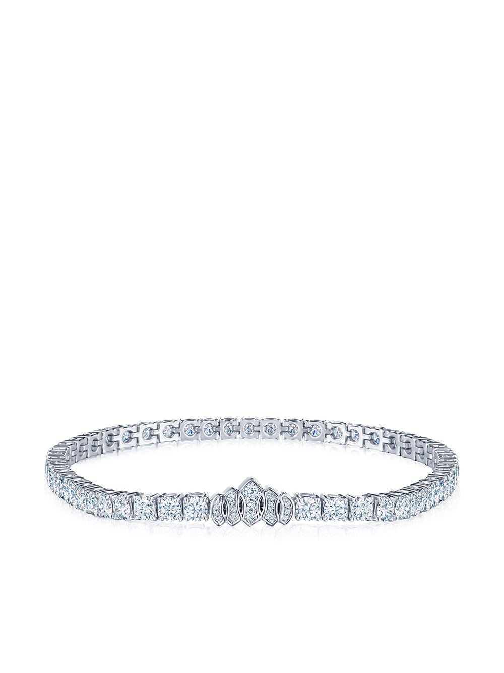 KWIAT Tiara diamond line bracelet - Silver von KWIAT