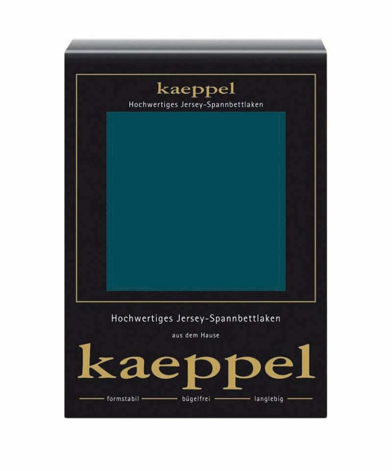 Kaeppel Spannbettlaken »Single Jersey Mako Elasthan«, aus 97% Baumwolle und 3% Elasthan von Kaeppel