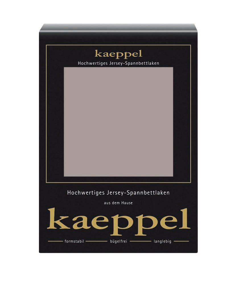 Kaeppel Spannbettlaken »Single Jersey Mako Elasthan«, aus 97% Baumwolle und 3% Elasthan Kaeppel Spannbettlaken »Single Jersey Mako Elasthan«, aus 97% Baumwolle und 3% Elasthan von Kaeppel
