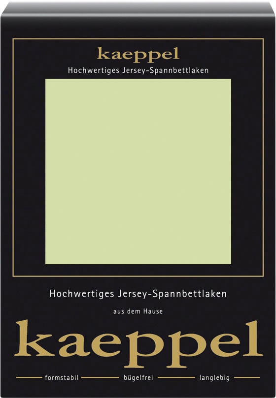 Kaeppel Spannbettlaken »Single Jersey Mako Elasthan«, aus 97% Baumwolle und 3% Elasthan Kaeppel Spannbettlaken »Single Jersey Mako Elasthan«, aus 97% Baumwolle und 3% Elasthan von Kaeppel