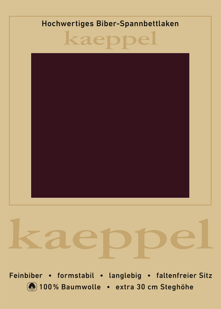 Kaeppel Spannbettlaken »Spannbettlaken Biber«, 100% Baumwolle, kuschelig weich ideal für Winter Kaeppel Spannbettlaken »Spannbettlaken Biber«, 100% Baumwolle, kuschelig weich ideal für Winter von Kaeppel