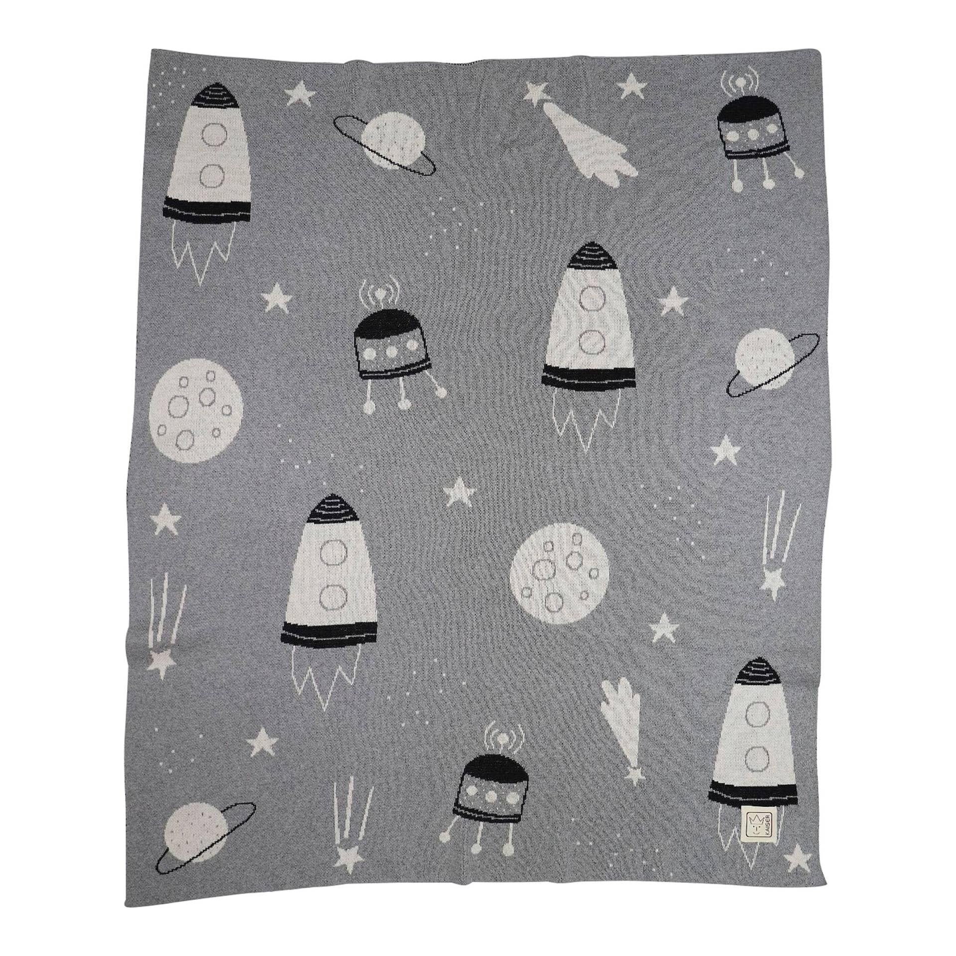 Babydecke Strick 80x100 cm Organic Cotton von Kaiser