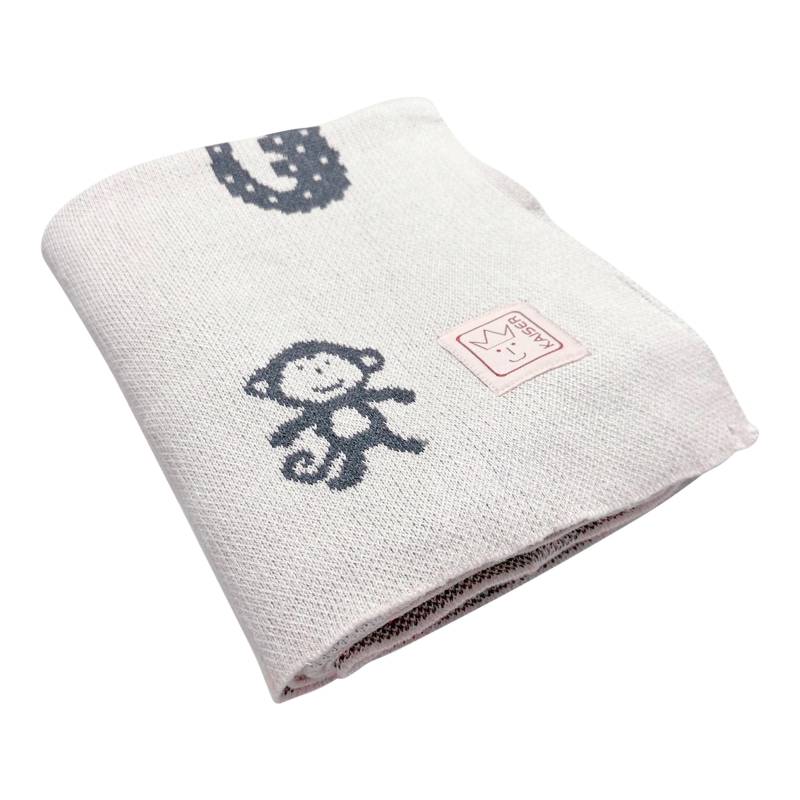 Babydecke Strick 80x100 cm Organic Cotton von Kaiser