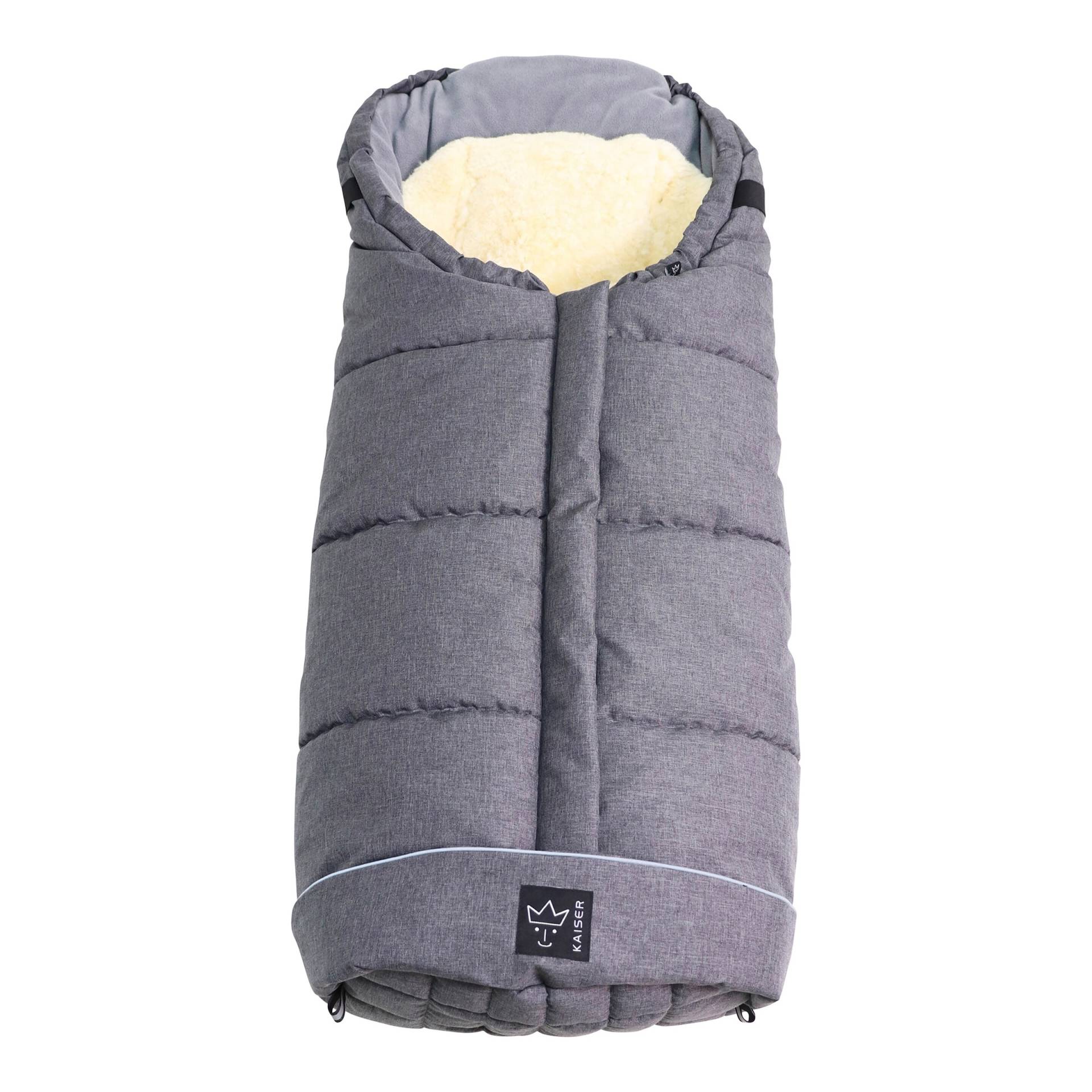 Thermo-Fußsack Sheepy II mit Lammfelleinlage für Kinderwagen, Buggy von Kaiser