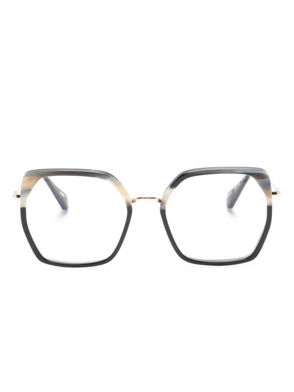 Kaleos Barber 003 square-frame glasses - Black von Kaleos