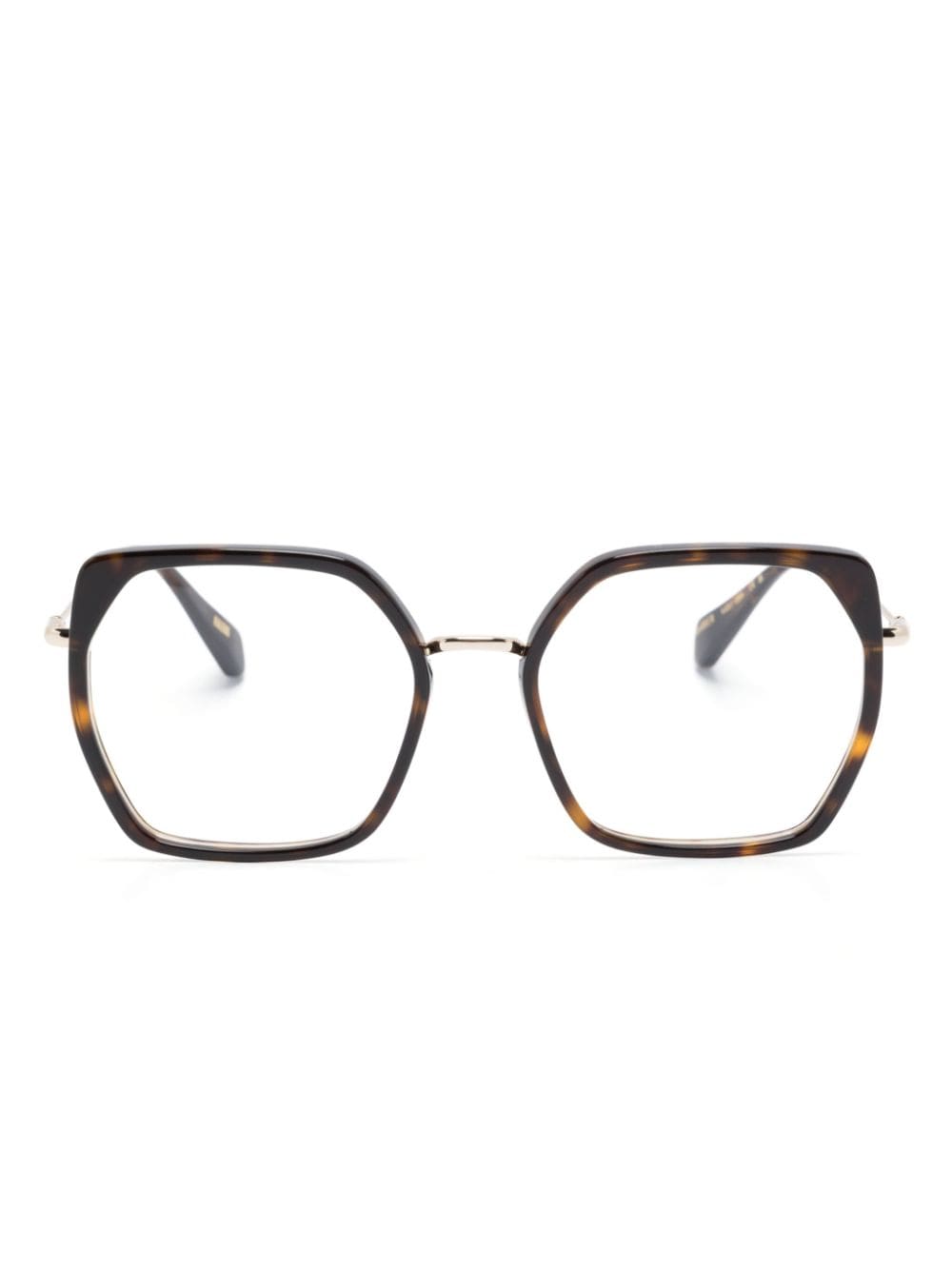 Kaleos Barber cat-eye glasses - Brown von Kaleos