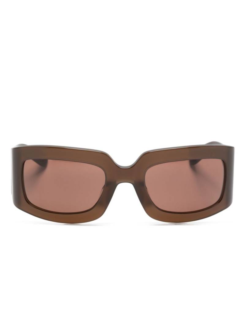 Kaleos Connor oversize-frame sunglasses - Brown von Kaleos