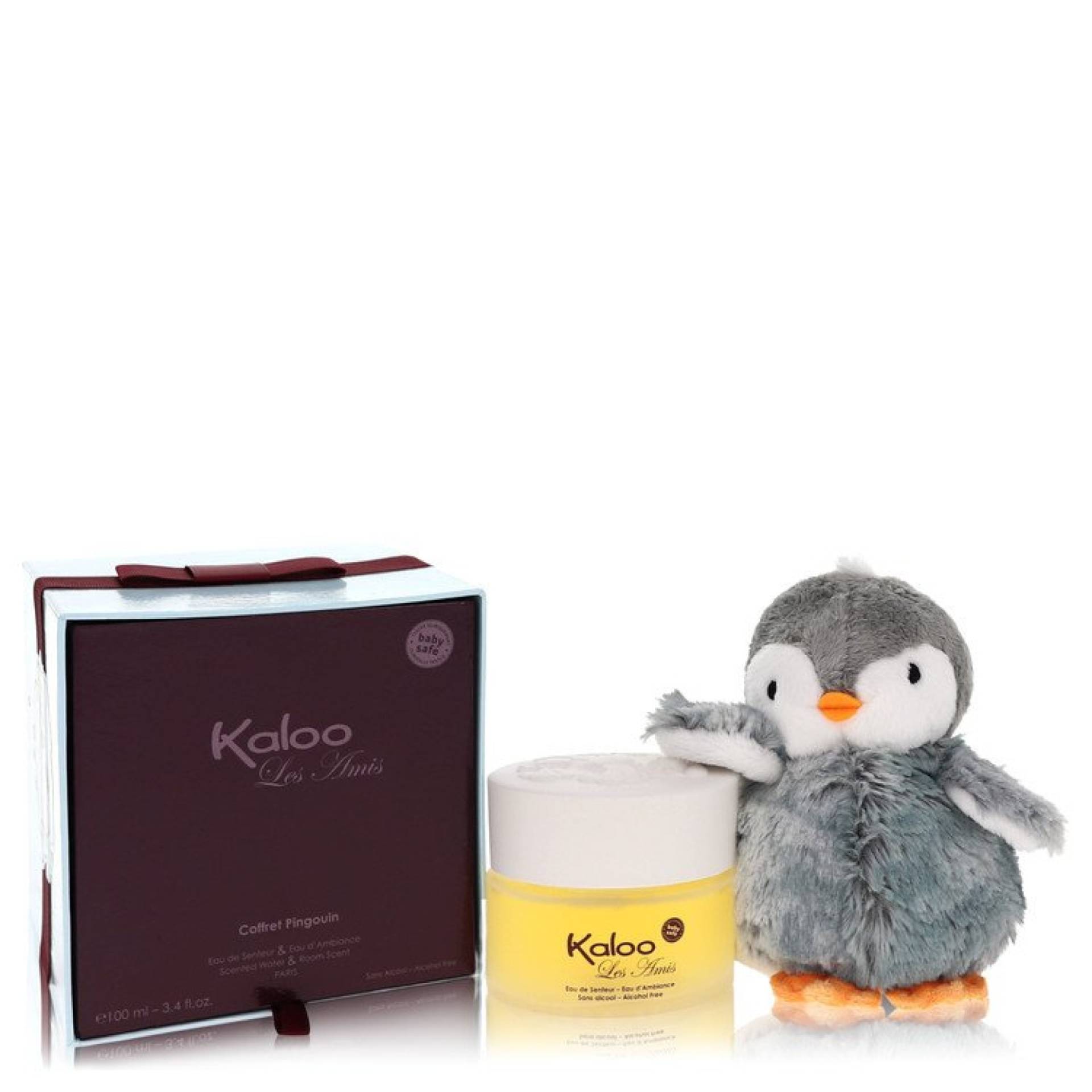 Kaloo Les Amis Alcohol Free Eau D'ambiance Spray + Free Penguin Soft Toy 100 ml von Kaloo