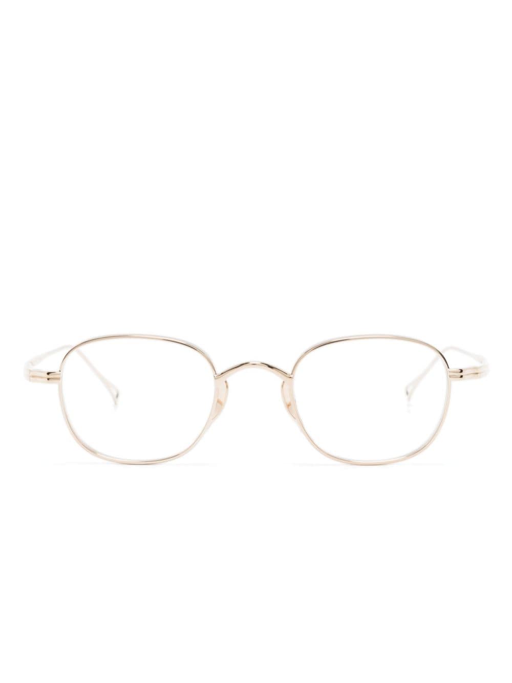 Kame Mannen KMN/114 square-frame glasses - Gold von Kame Mannen