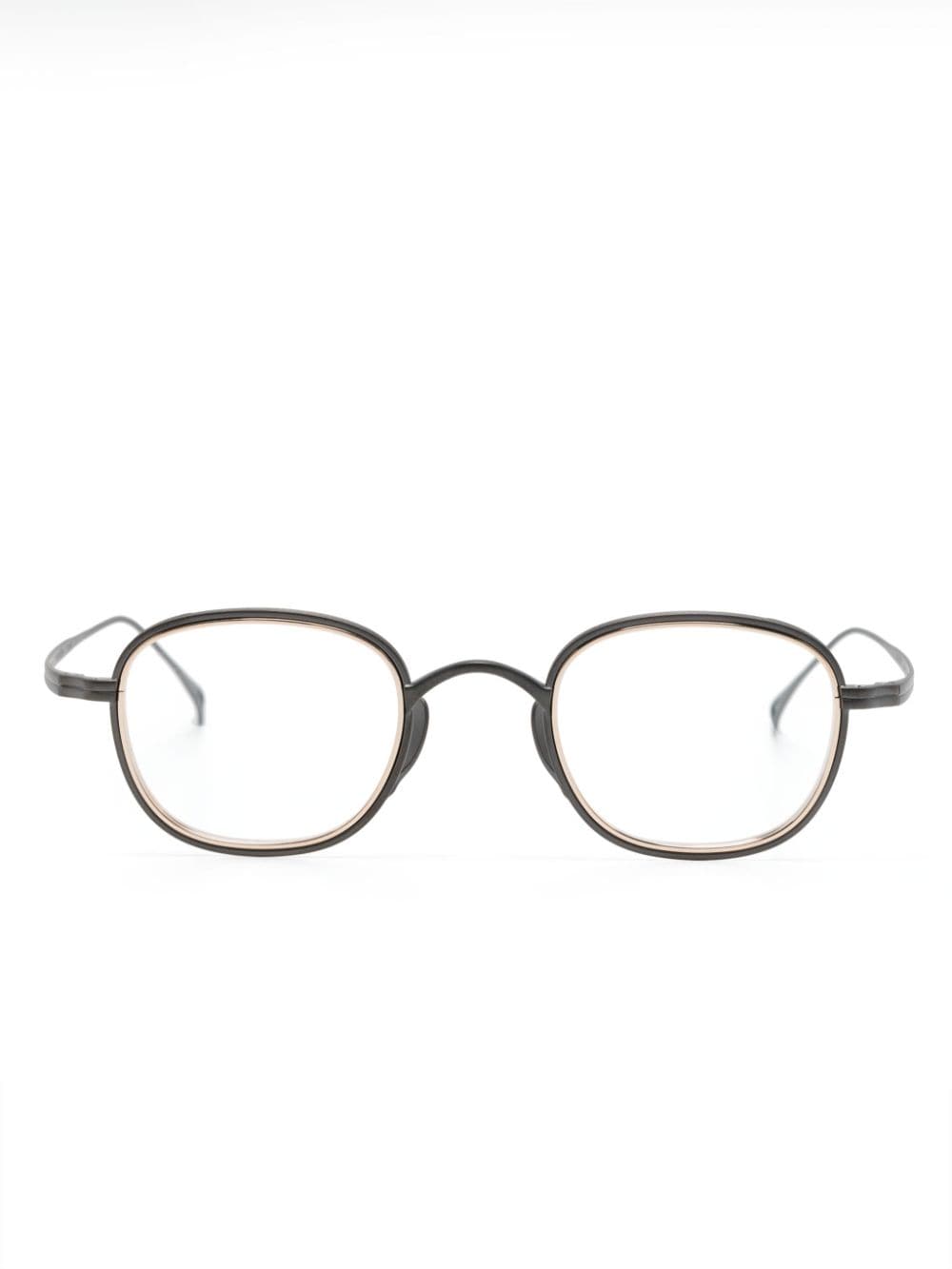 Kame Mannen square-frame glasses - Grey von Kame Mannen