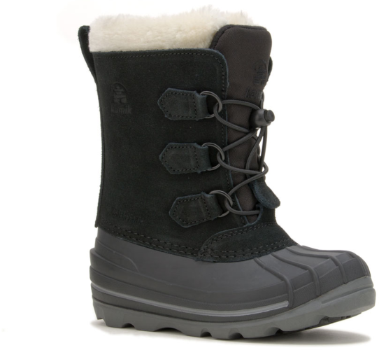 Kamik SNOWDASH kids Winterschuh - black (Grösse: 32) von Kamik